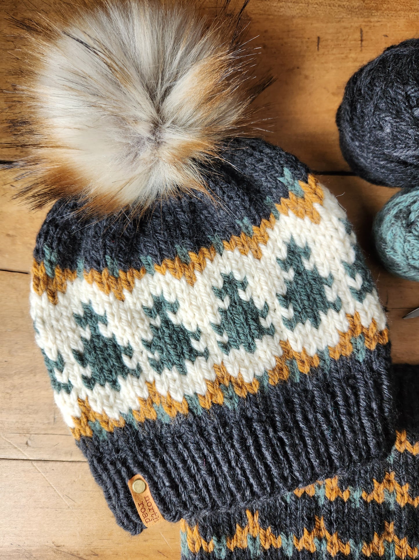 Gunflint Pines Hat Bulky Knitting Pattern