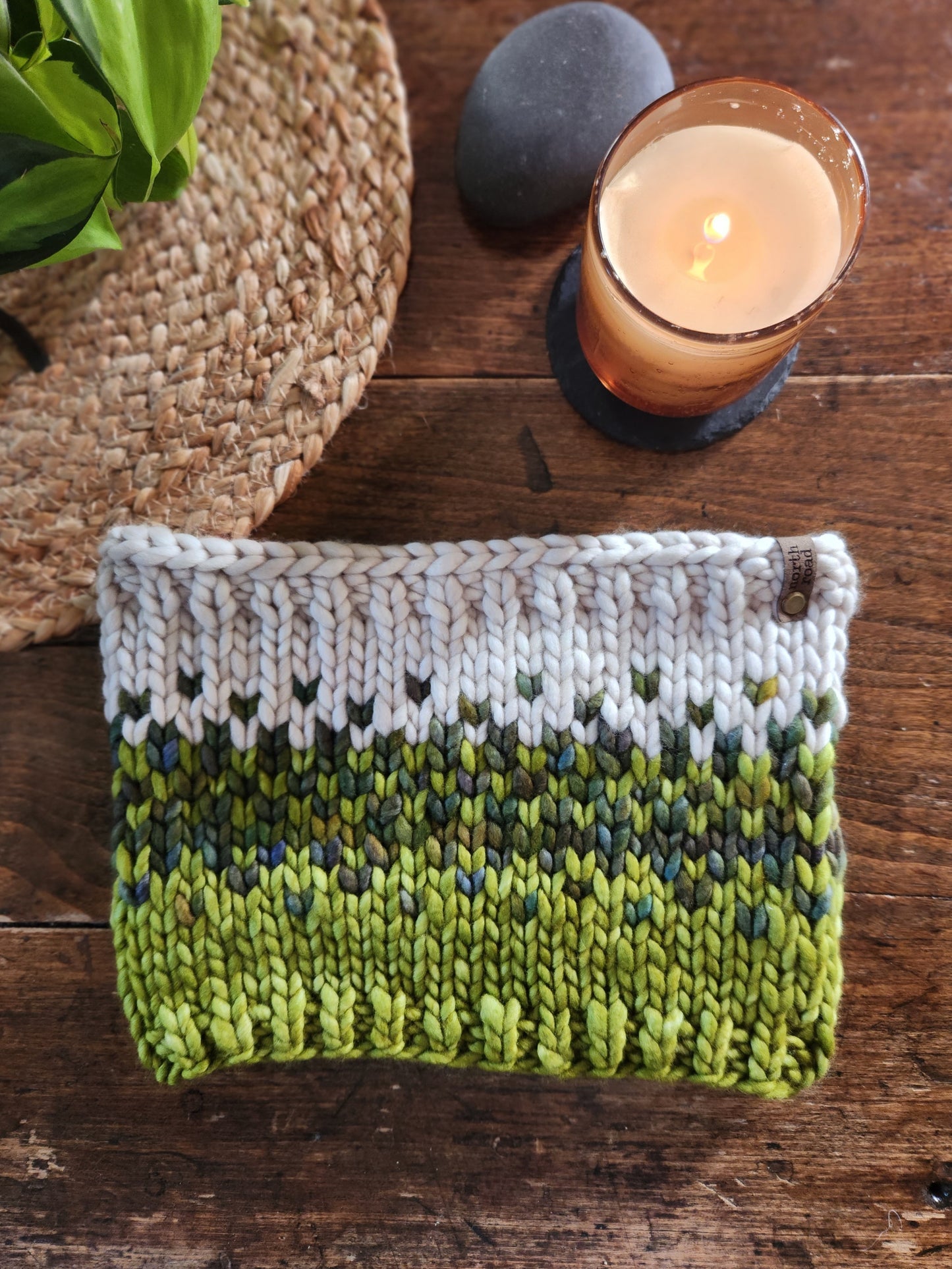 Dancing Waters Cowl Knitting Pattern