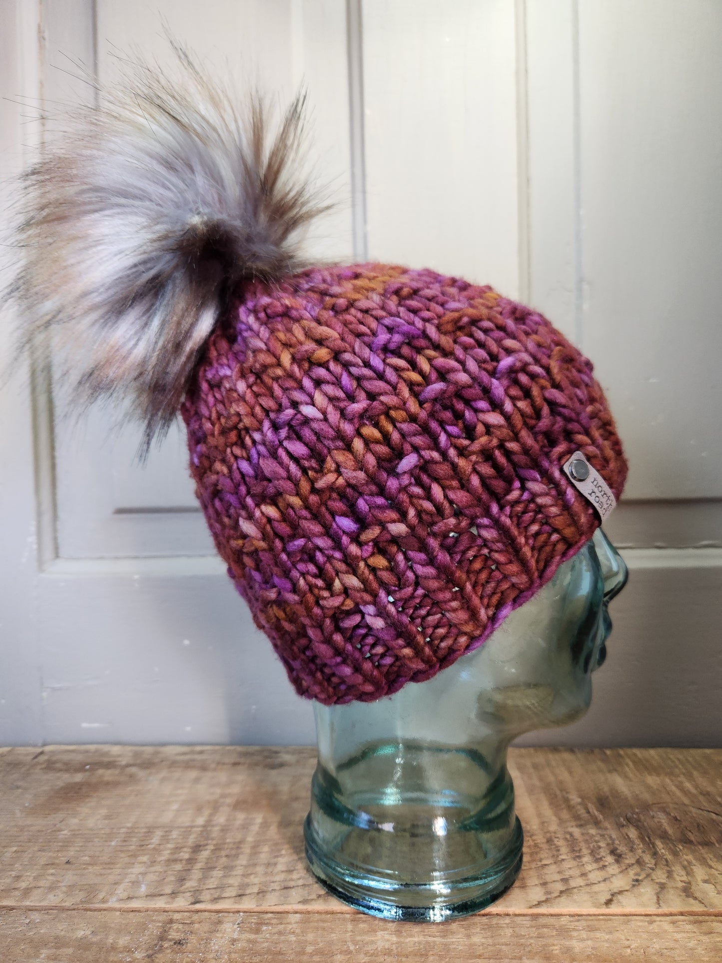 Merino Wool Pom Hat