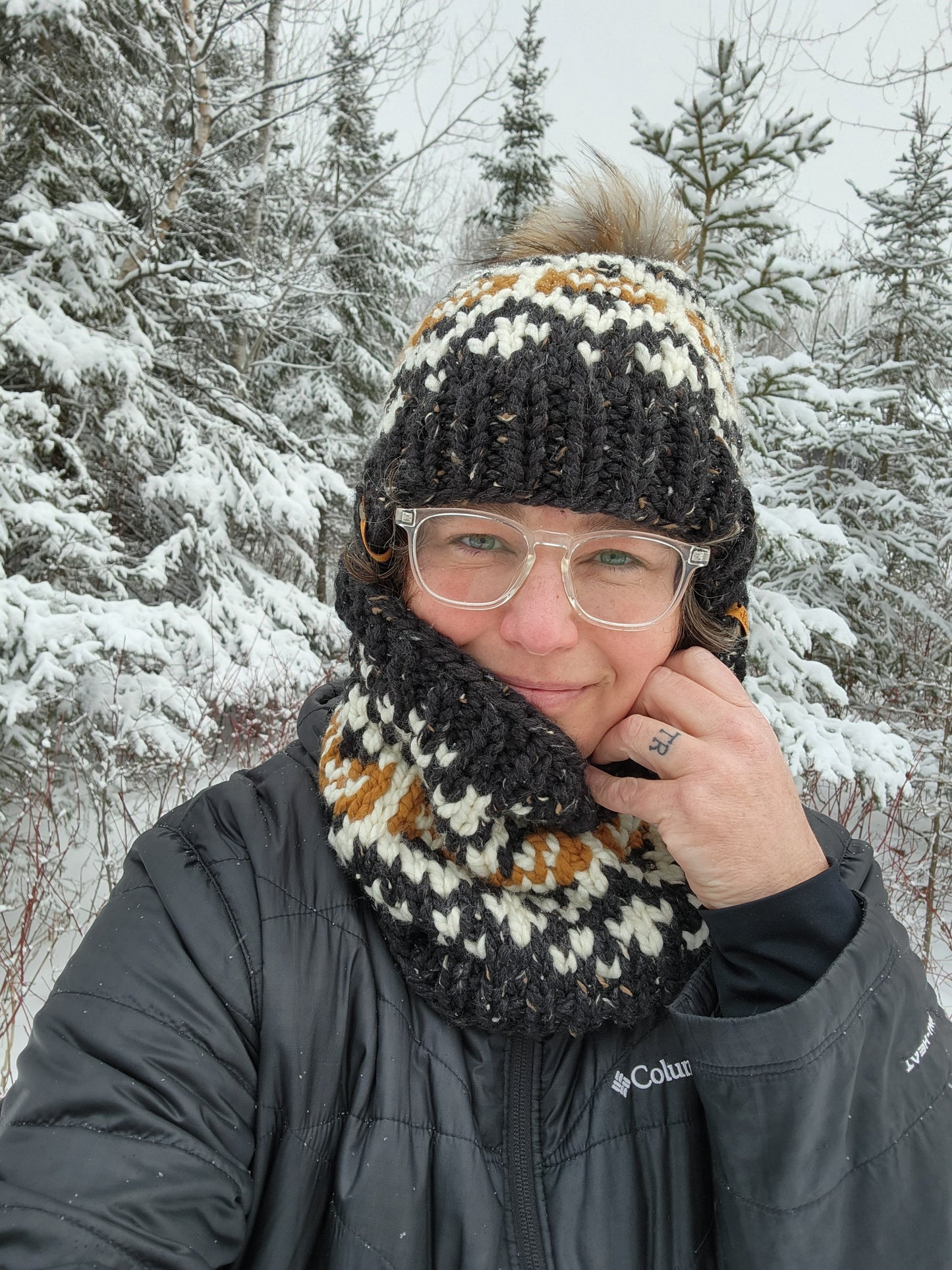 Magnetic Rock Hat Knitting Pattern