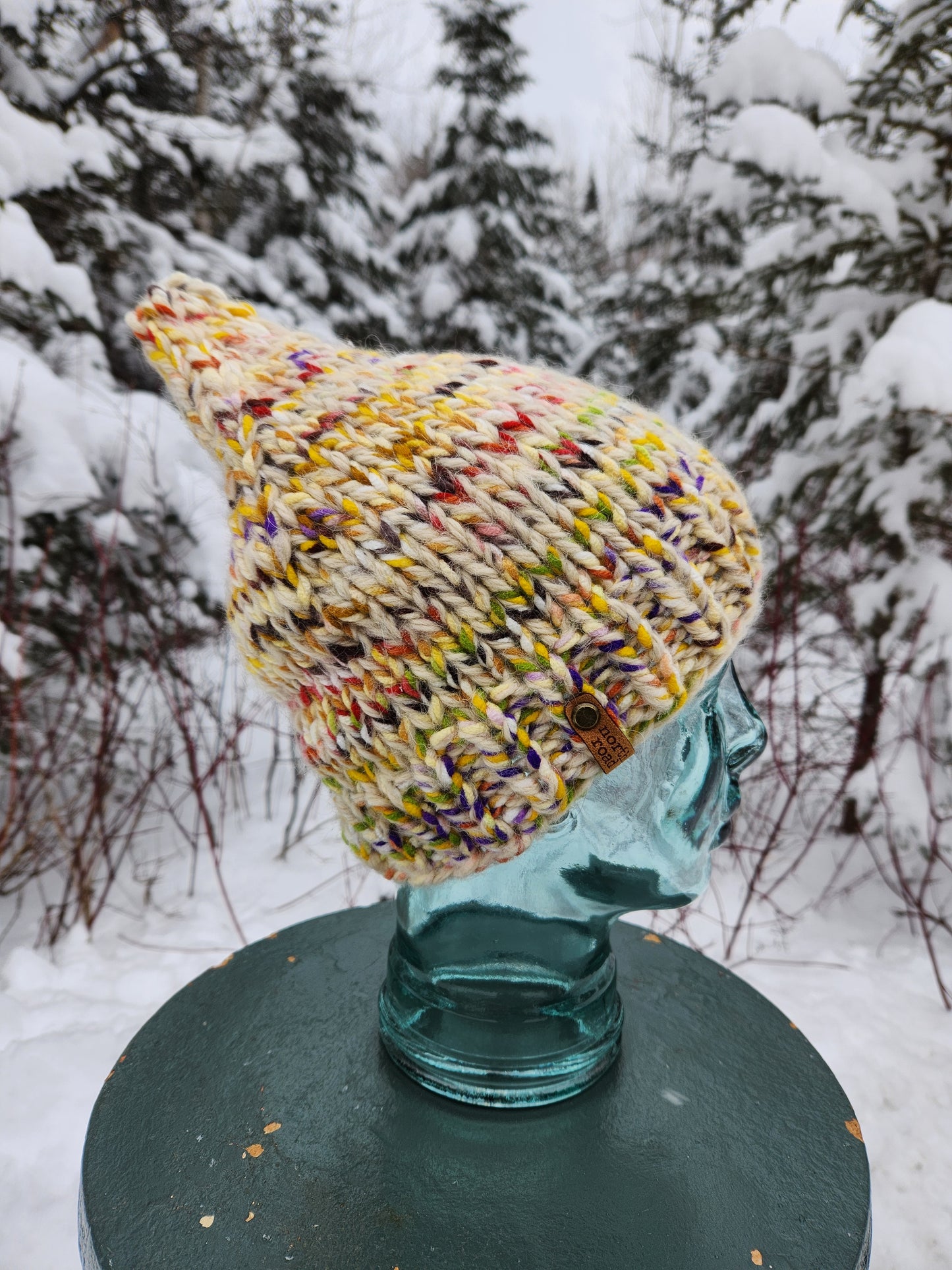 Forest Gnome Hat, Alpaca and Acrylic Blend