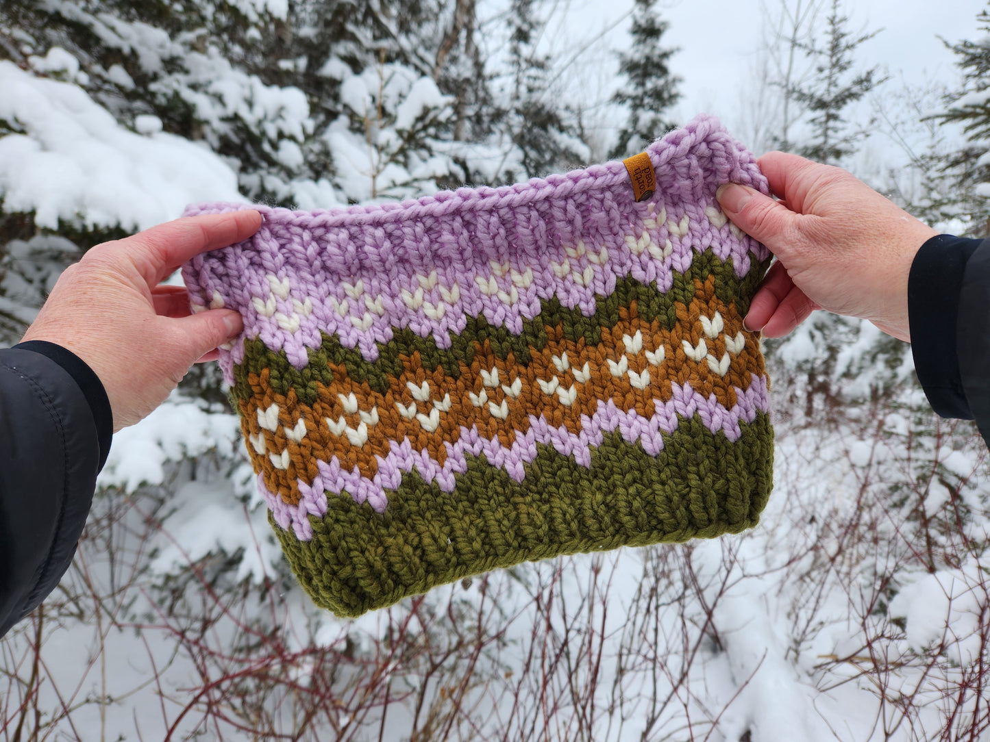 Timberdoodle Cowl Knitting Pattern