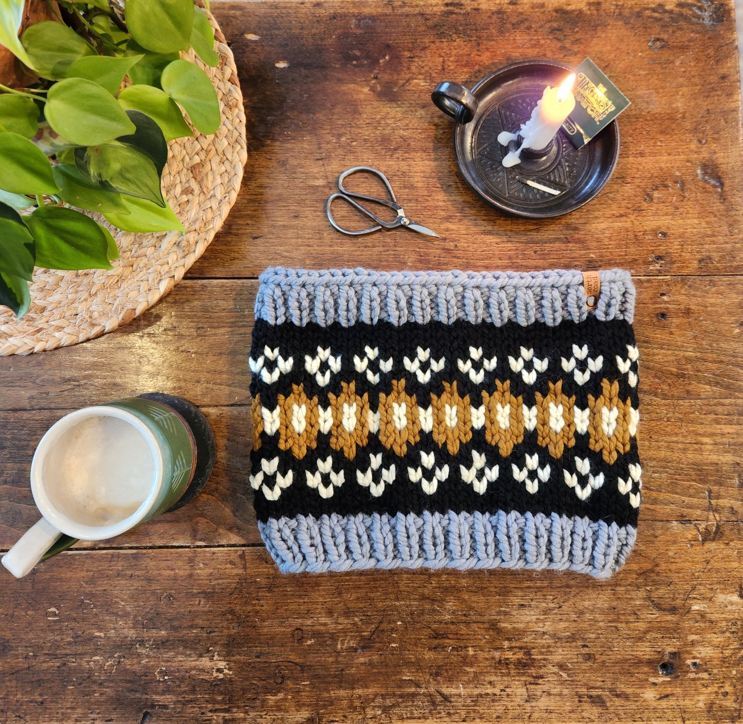 Lutsen Cowl Knitting Pattern