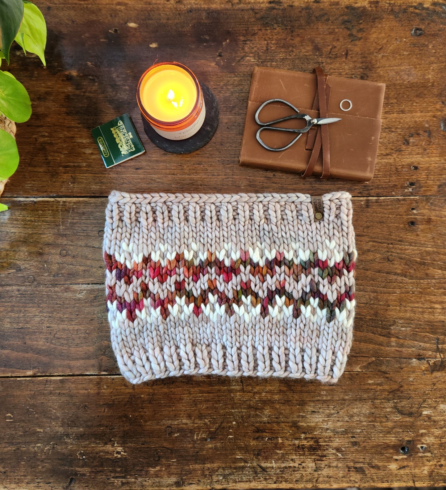 Sprouts Cowl Knitting Pattern