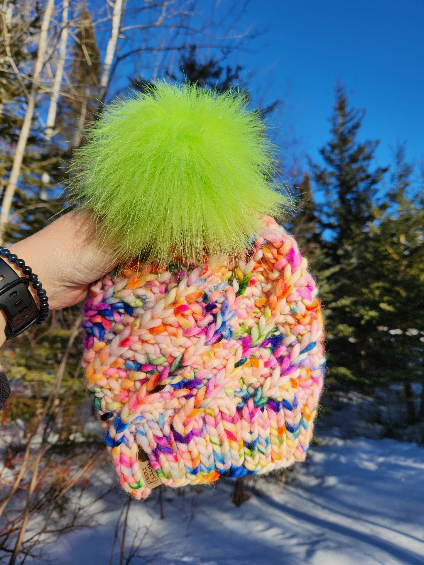 Merino Wool Pom Hat