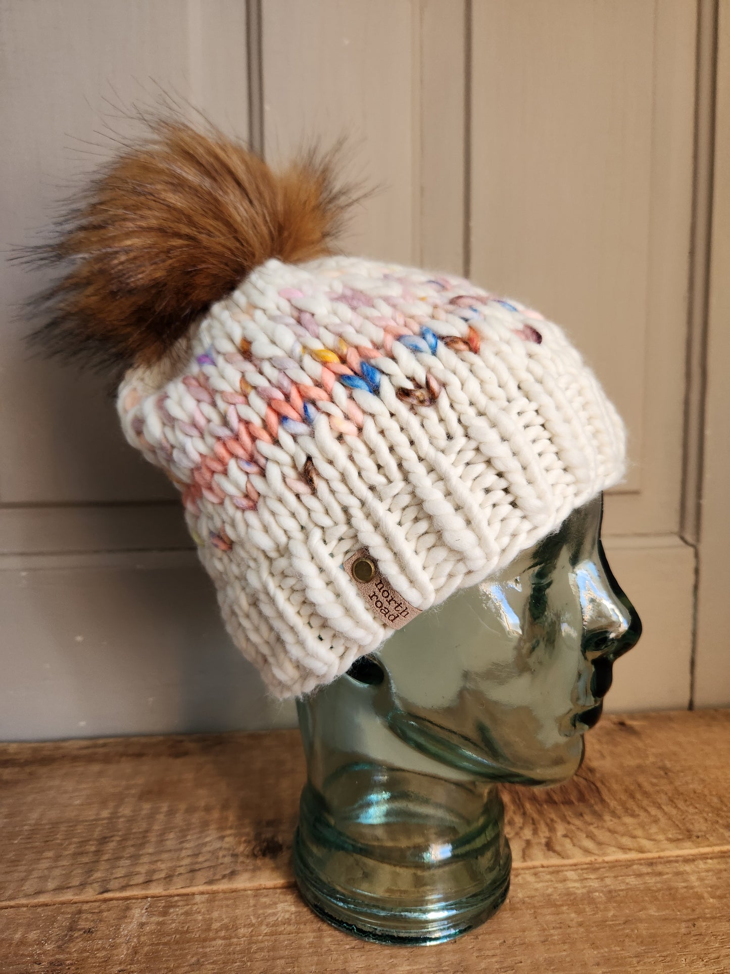 Merino Wool Pom Hat