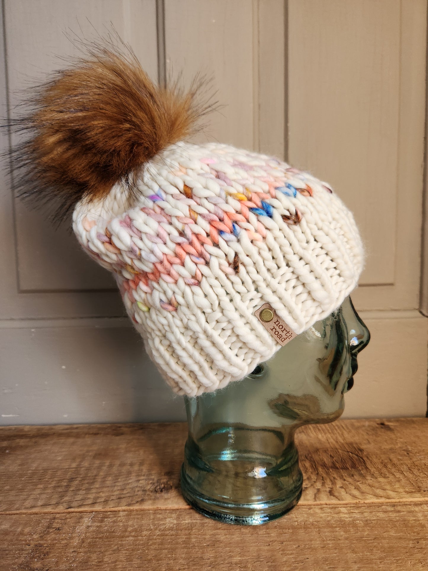 Merino Wool Pom Hat