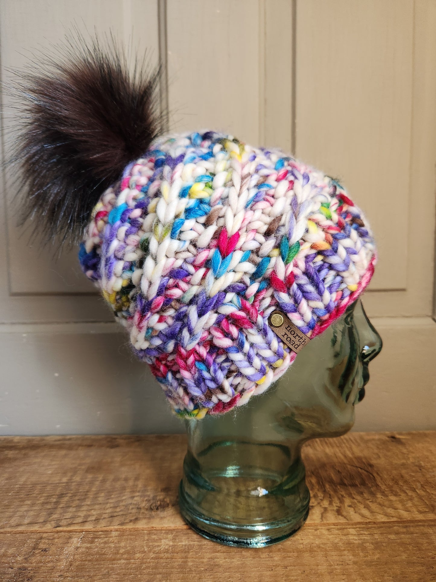 Merino Wool Pom Hat