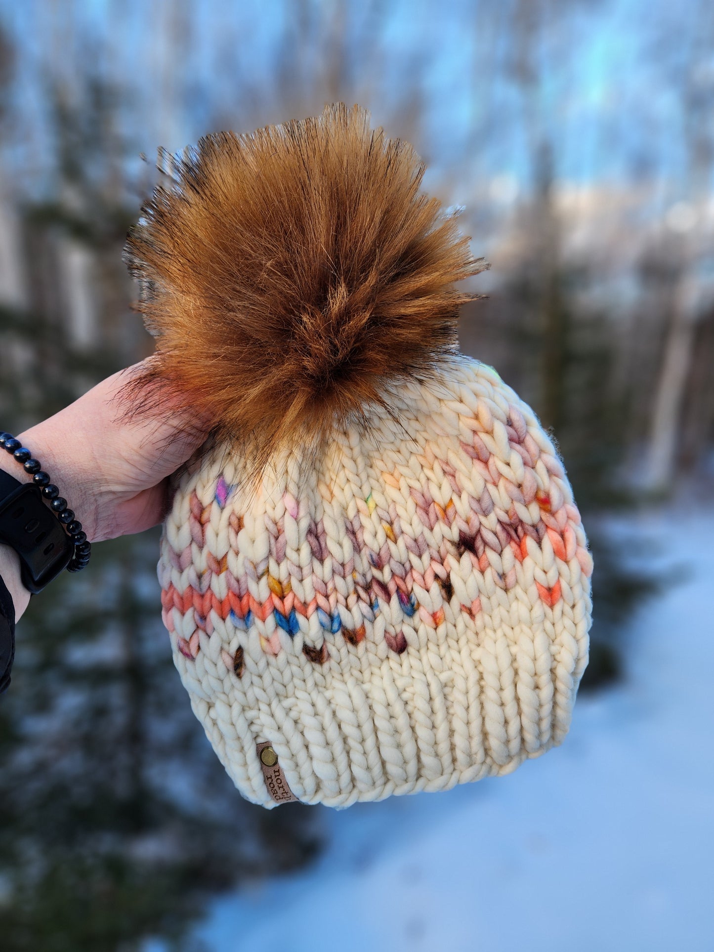 Merino Wool Pom Hat