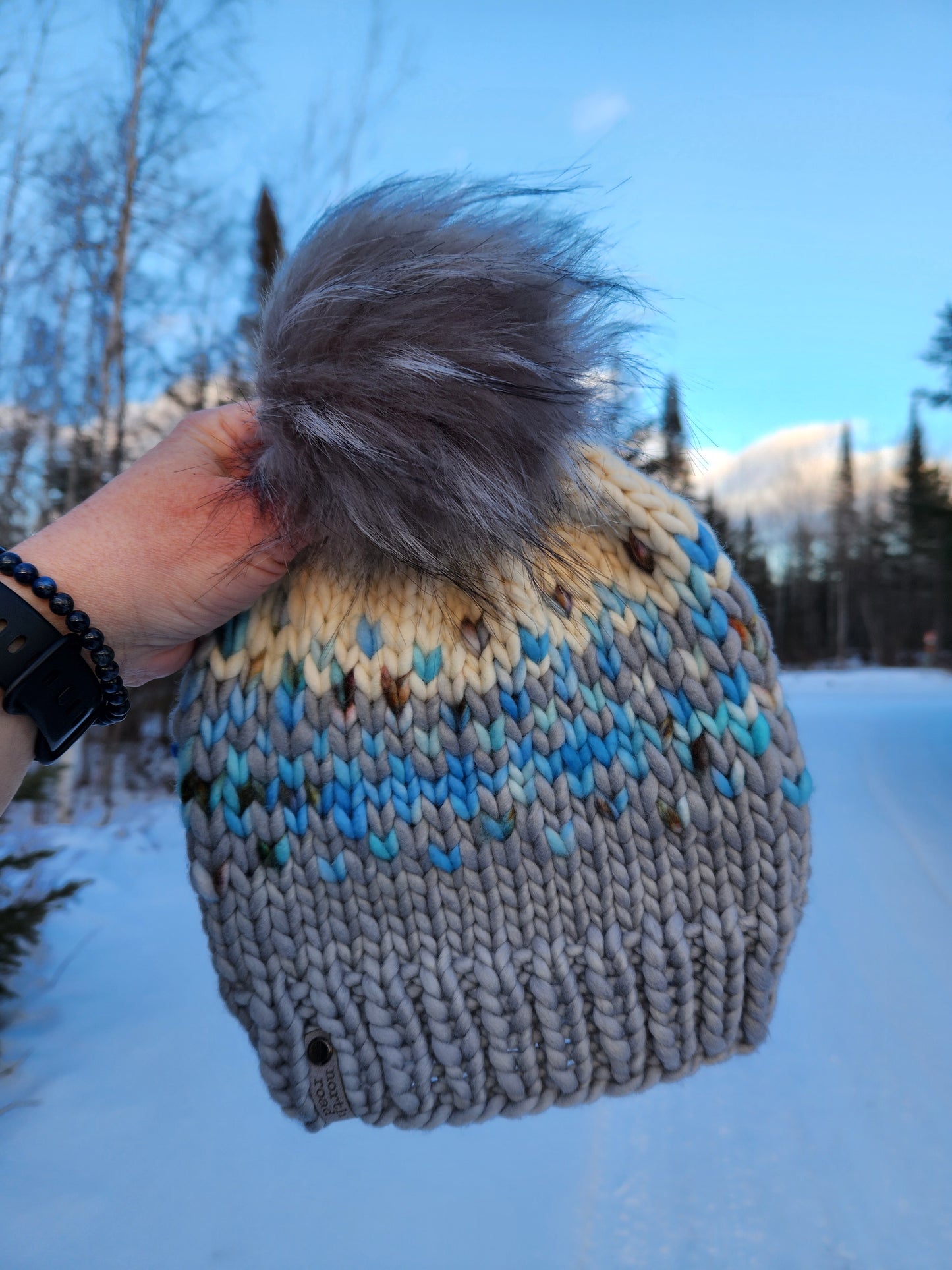 Merino Wool Pom Hat