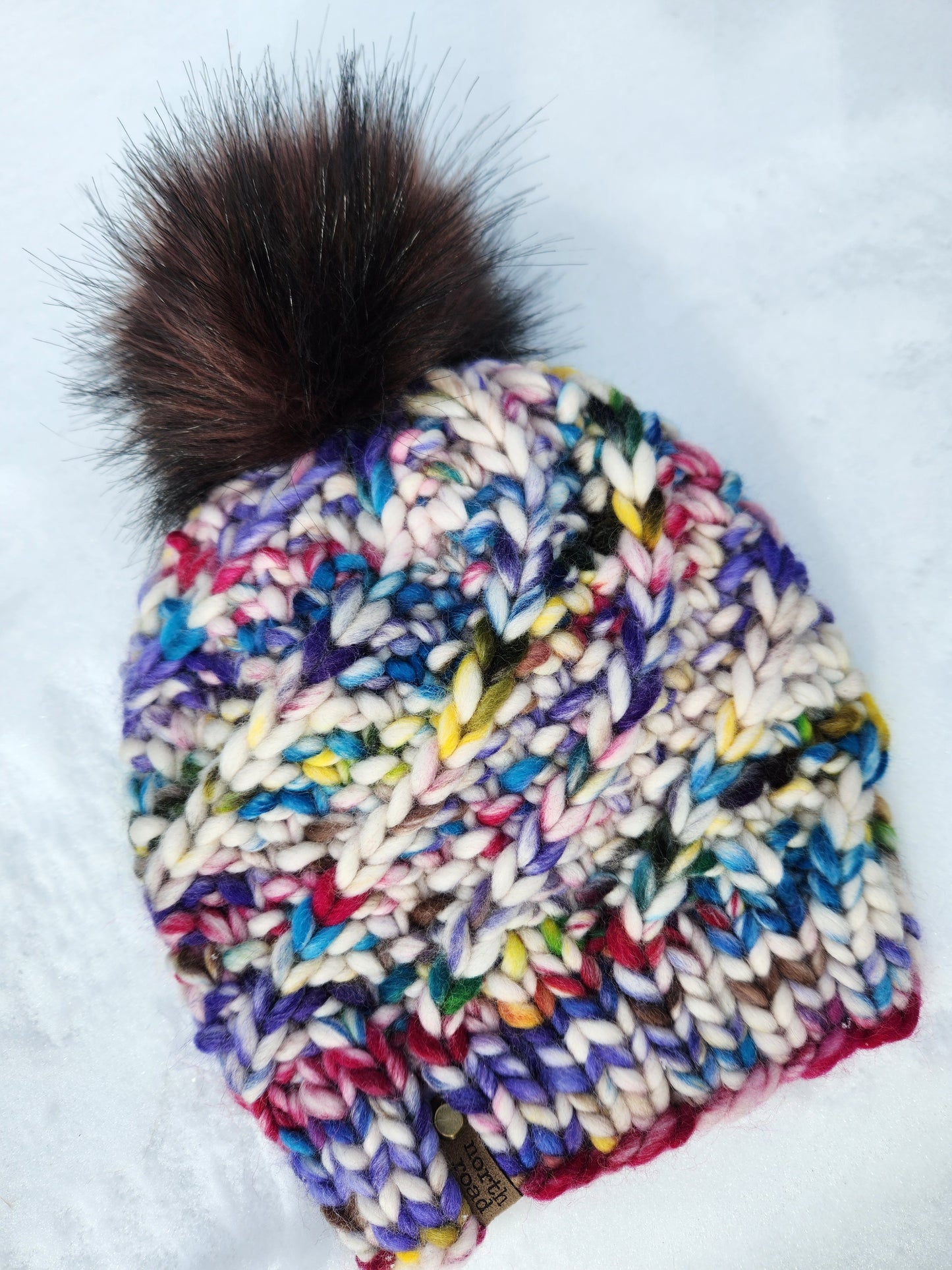 Merino Wool Pom Hat