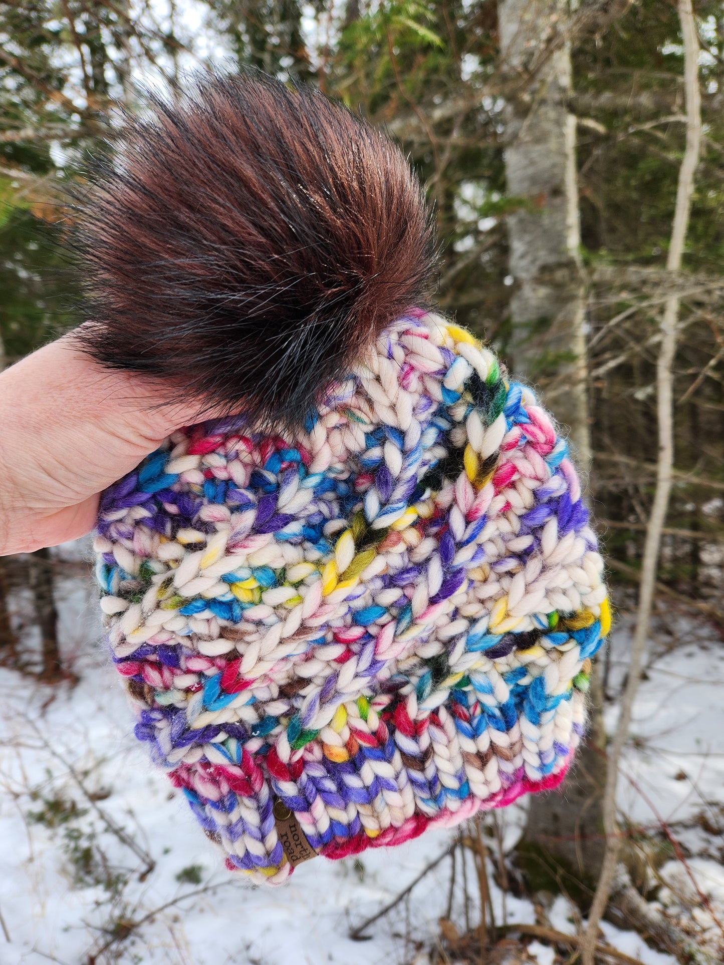 Merino Wool Pom Hat