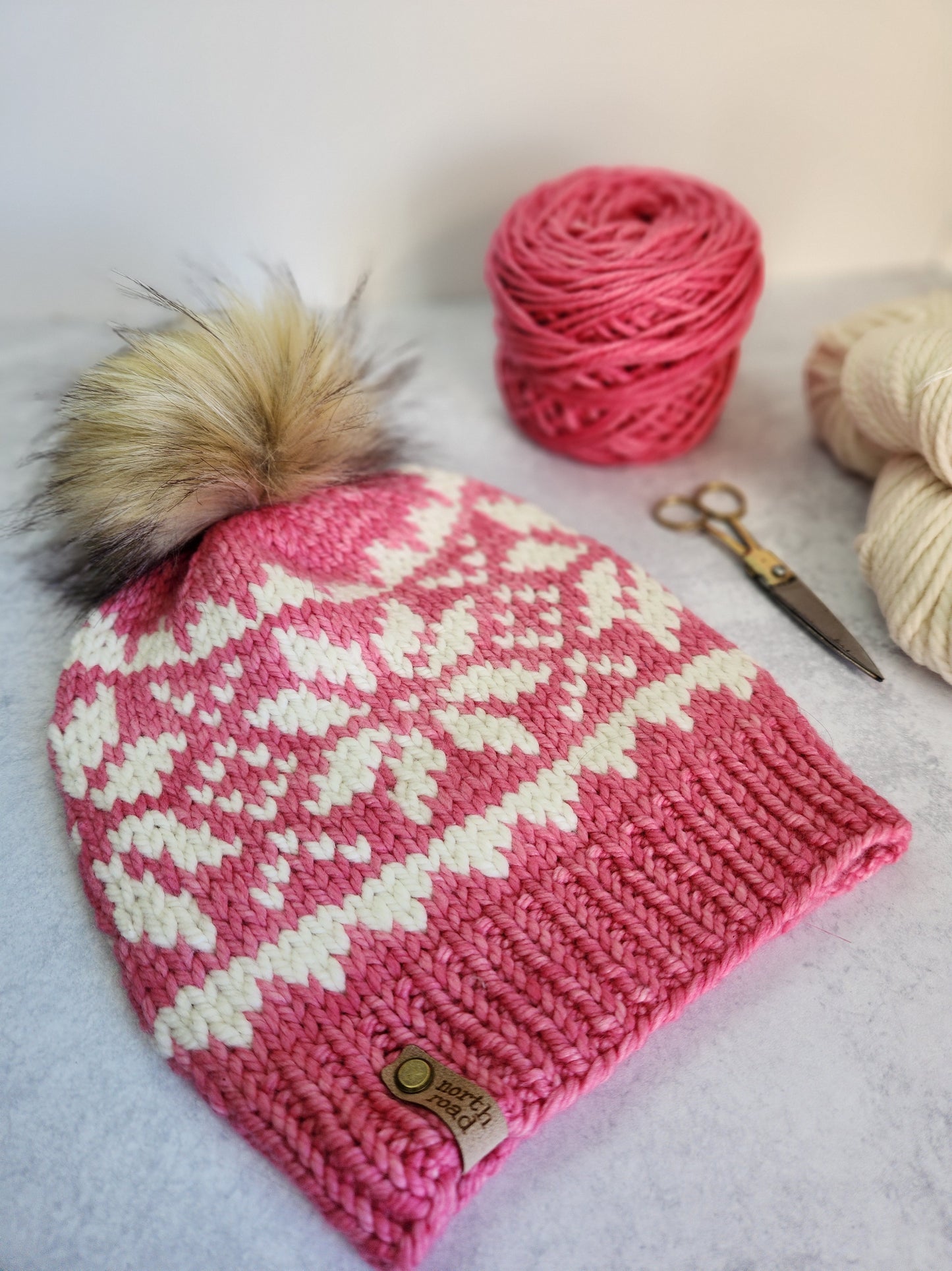 Merino Wool Pom Hat