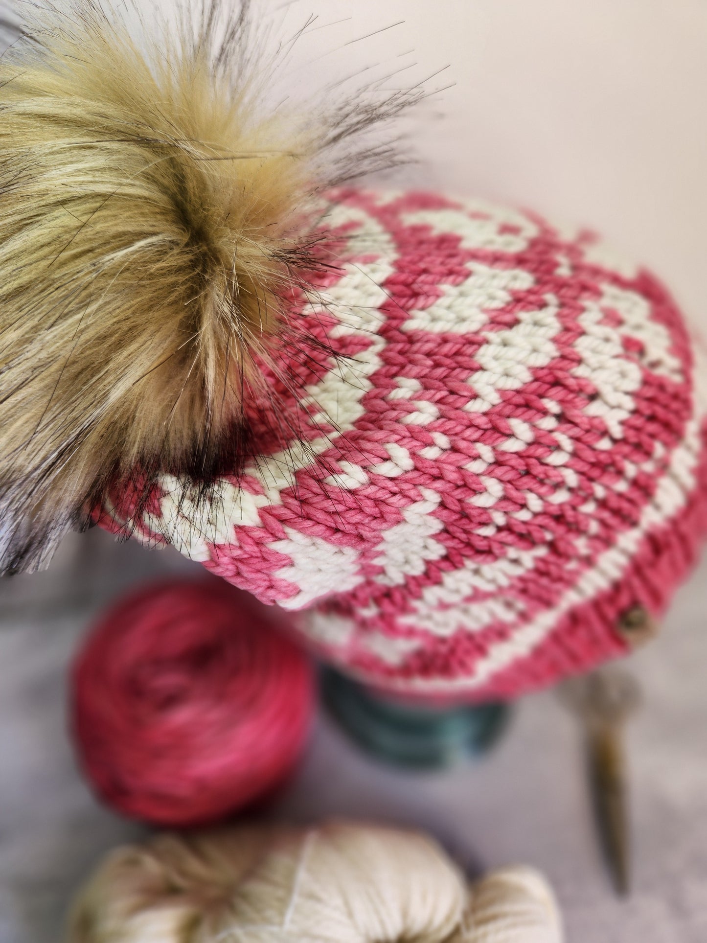 Merino Wool Pom Hat