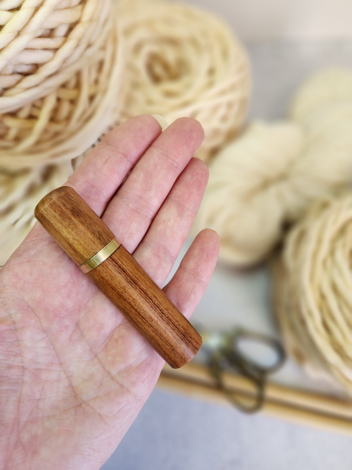 Wooden Needle Case