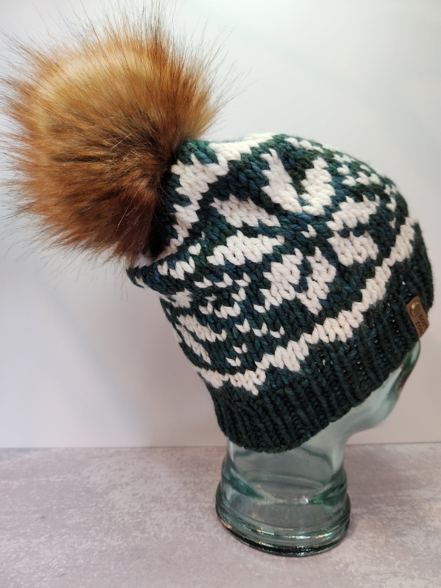 Merino Wool Pom Hat