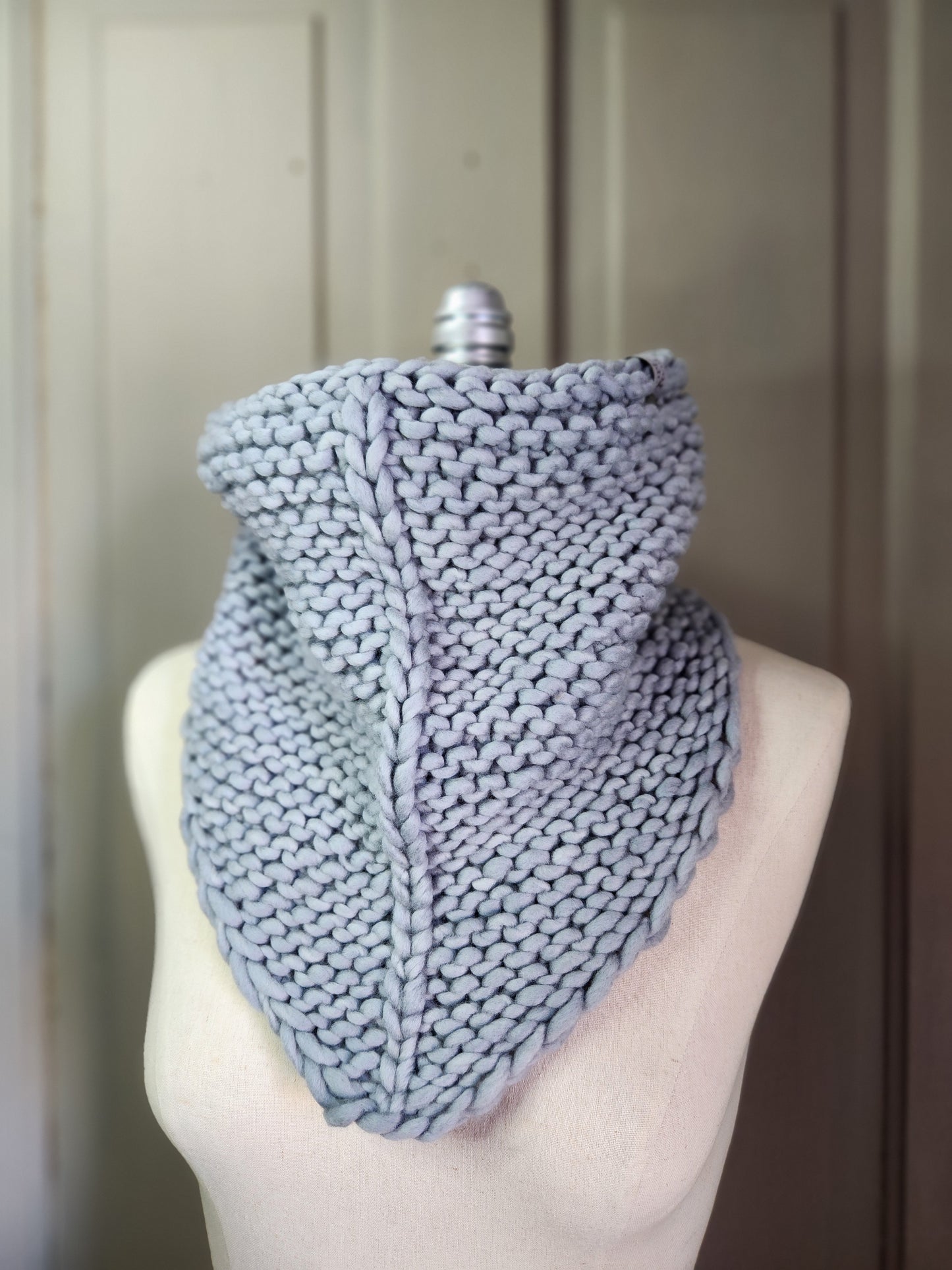 Merino Wool Bandana Cowl