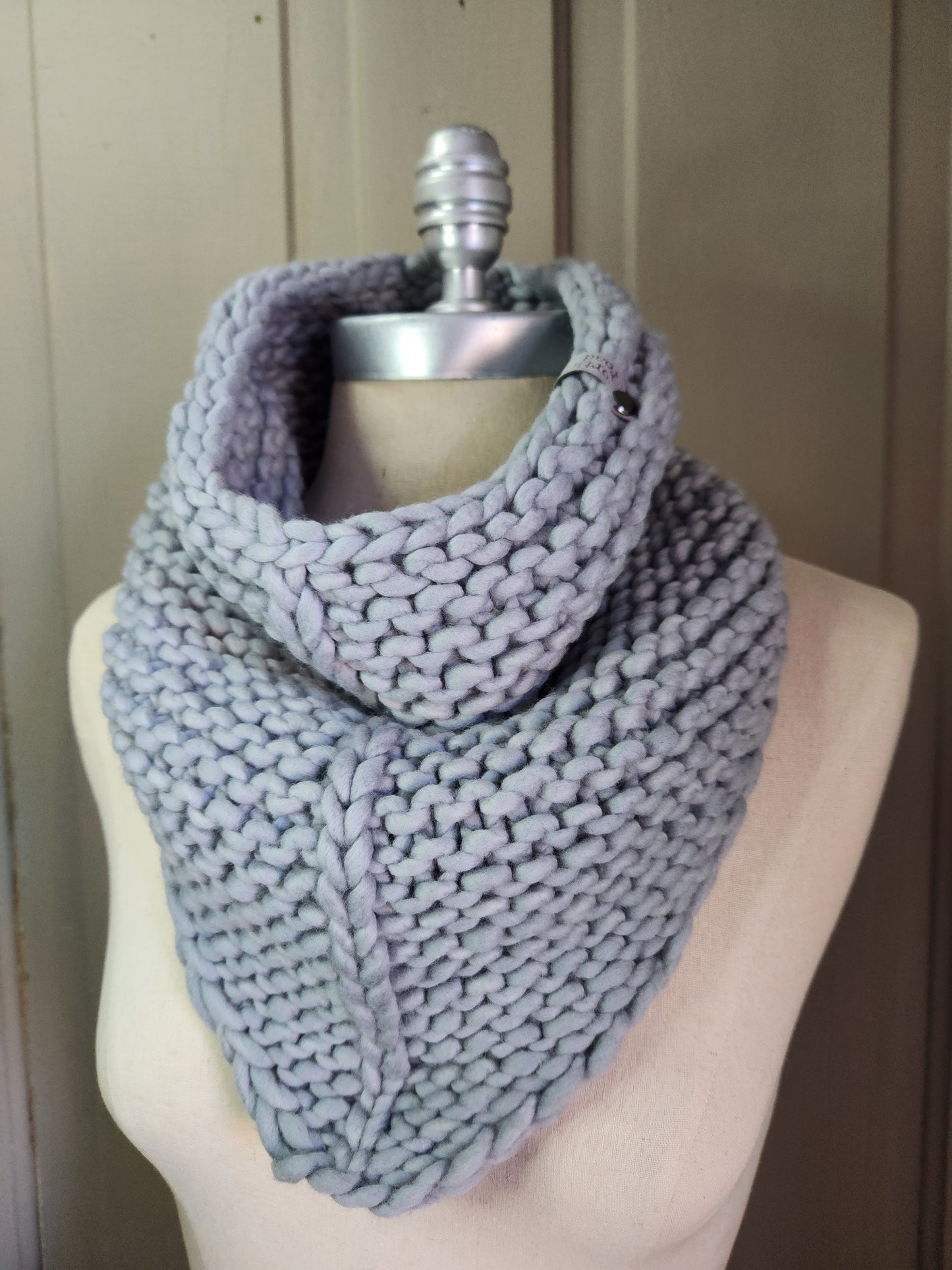 Merino Wool Bandana Cowl