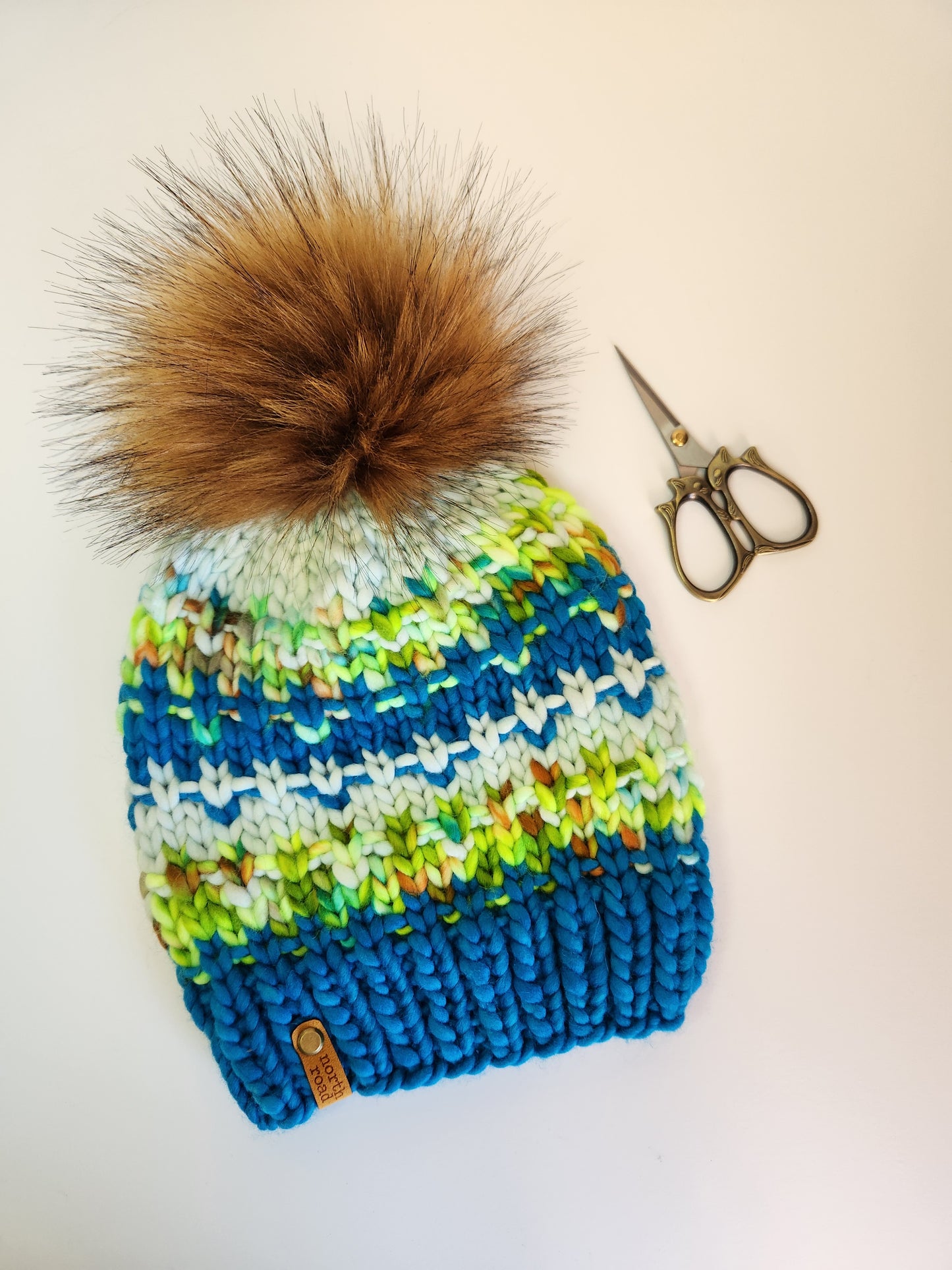 Merino Wool Pom Hat