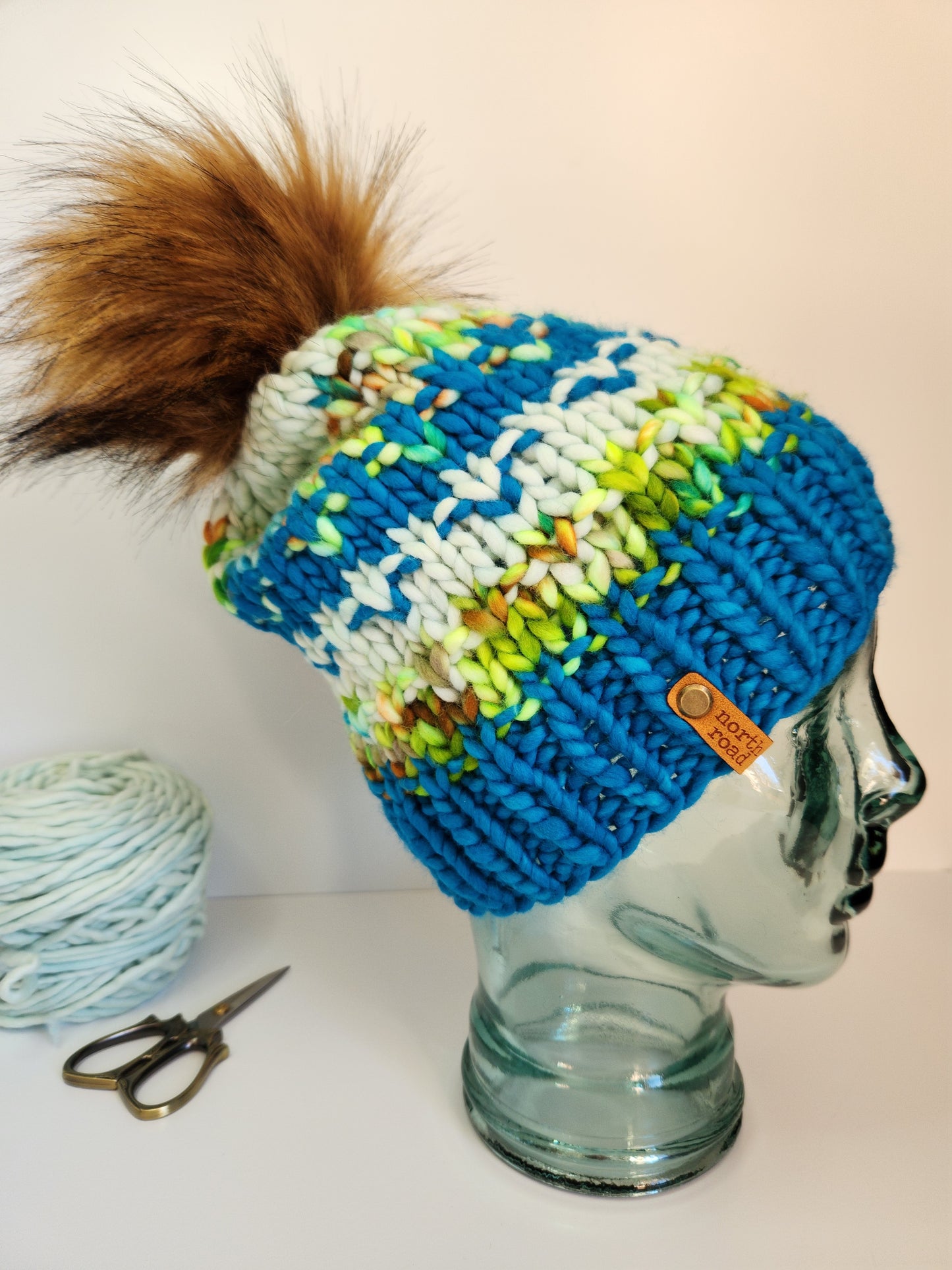 Merino Wool Pom Hat