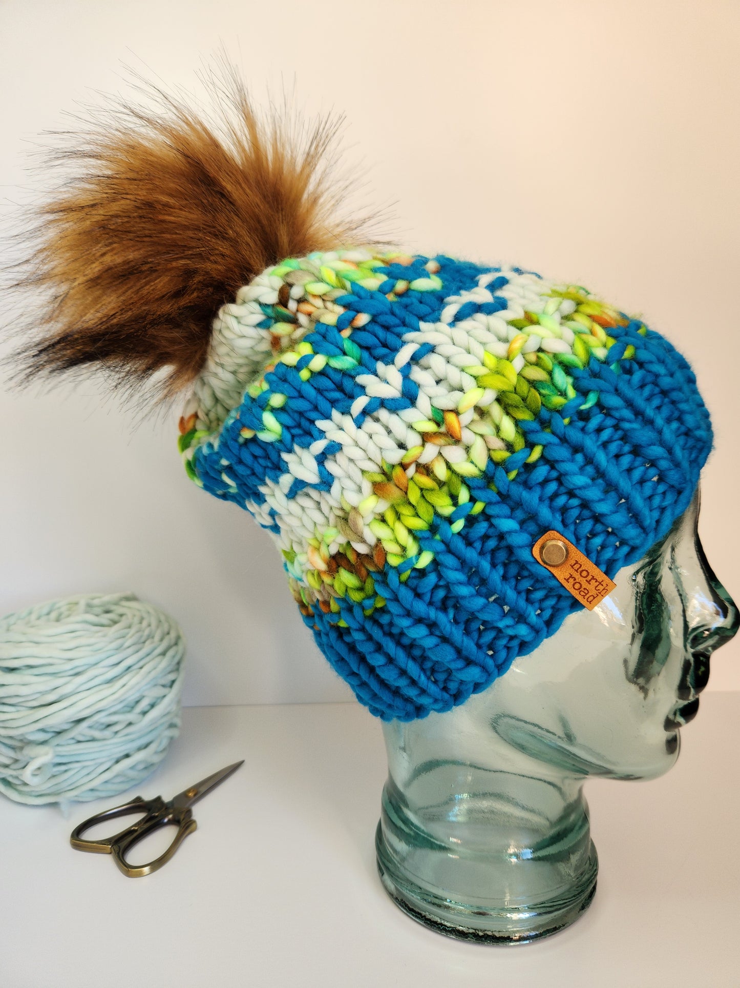 Merino Wool Pom Hat