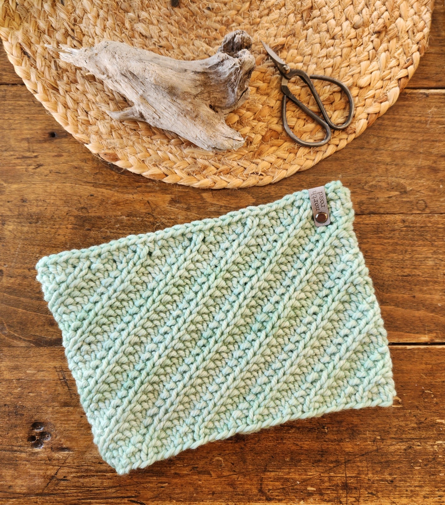 North Road Cowl Bulky Knitting Pattern