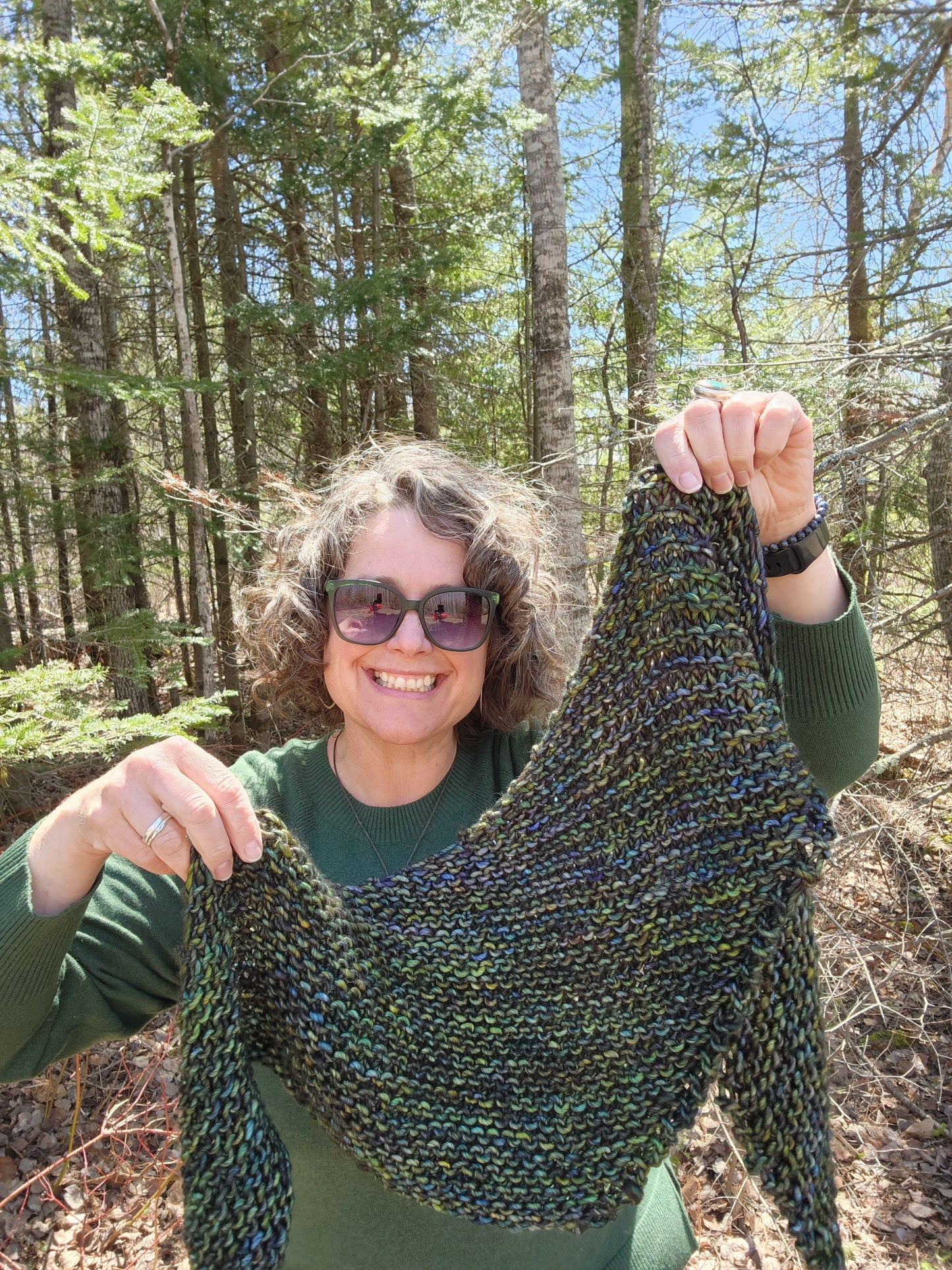 Sugarloaf Shawl Knitting Kit