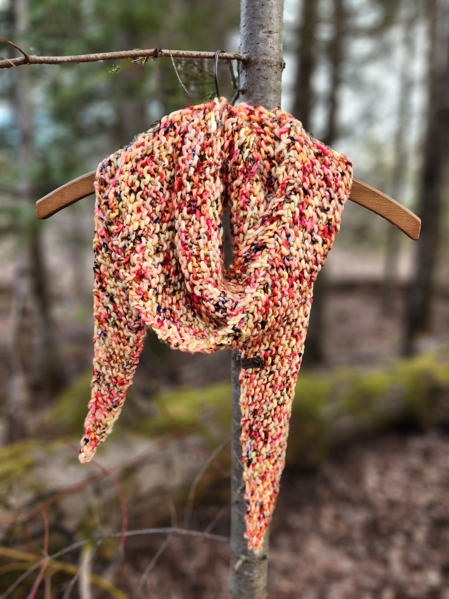 Merino Wool Sugarloaf Shawl