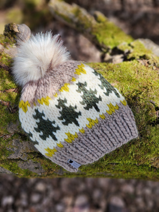 Wool Pom Hat