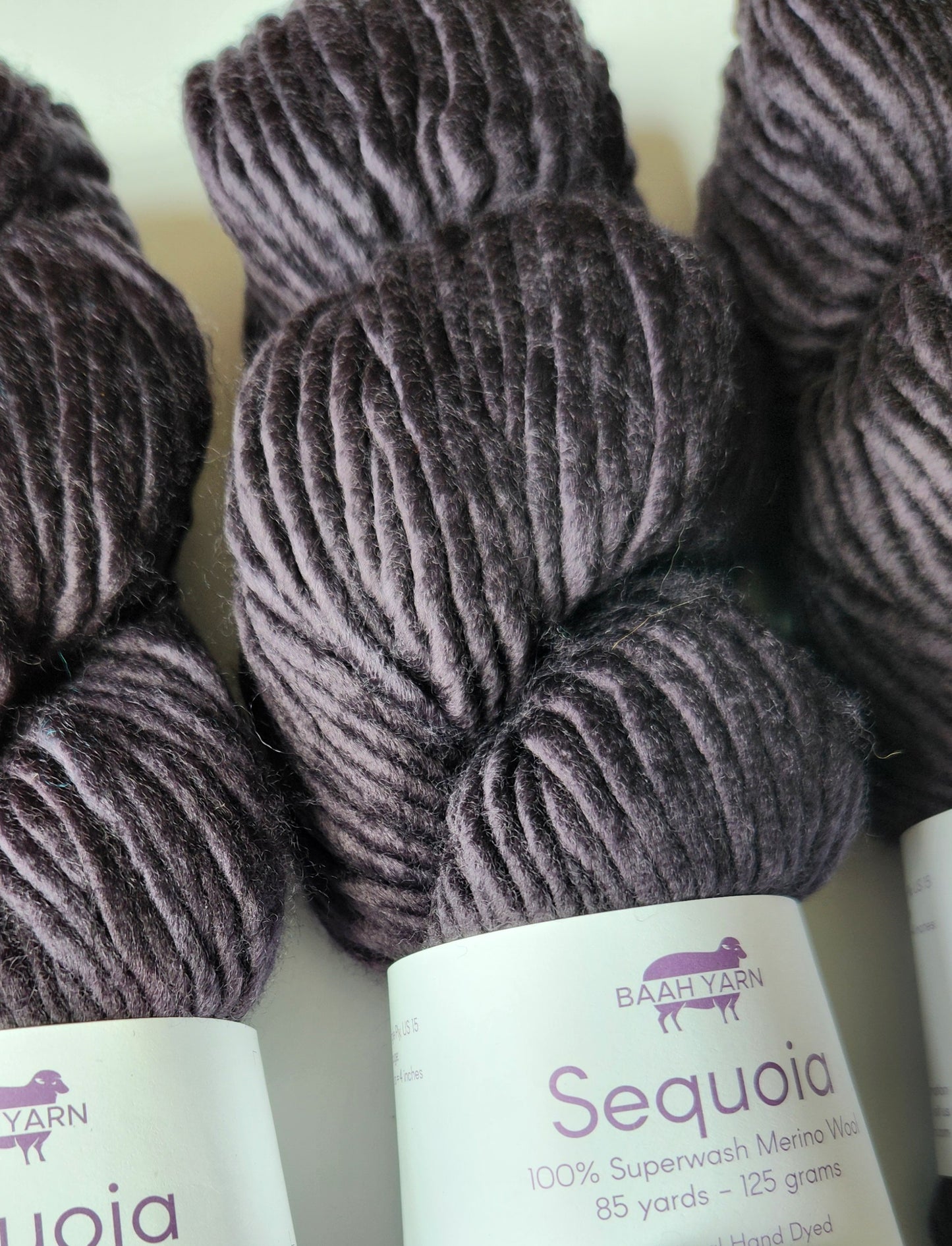 Baah Yarn | Sequoia | Black Pearl