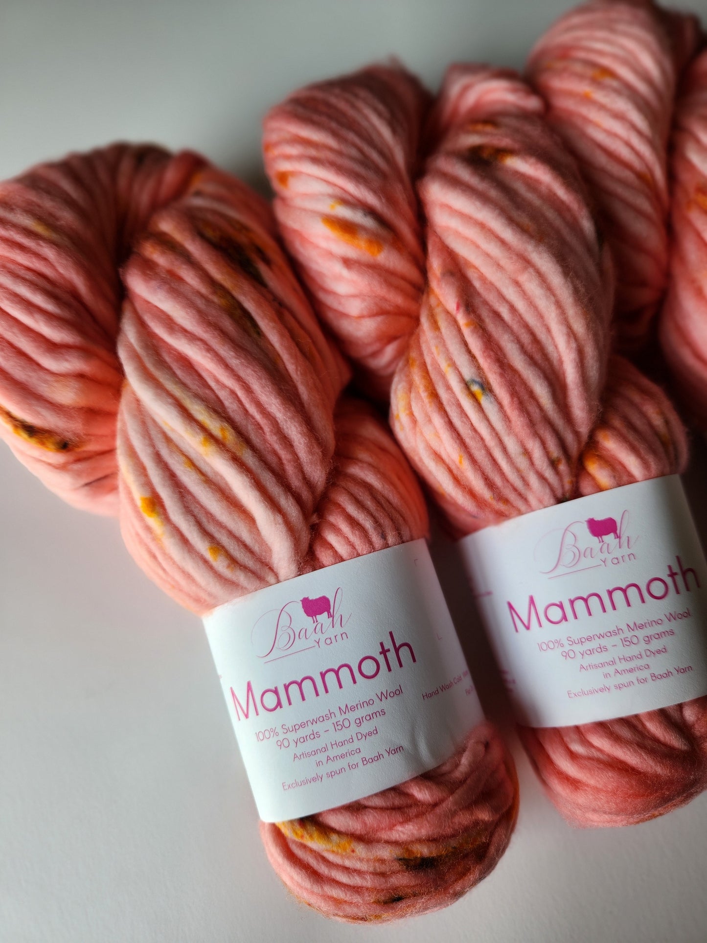 Baah Yarn | Mammoth | Tea Rose