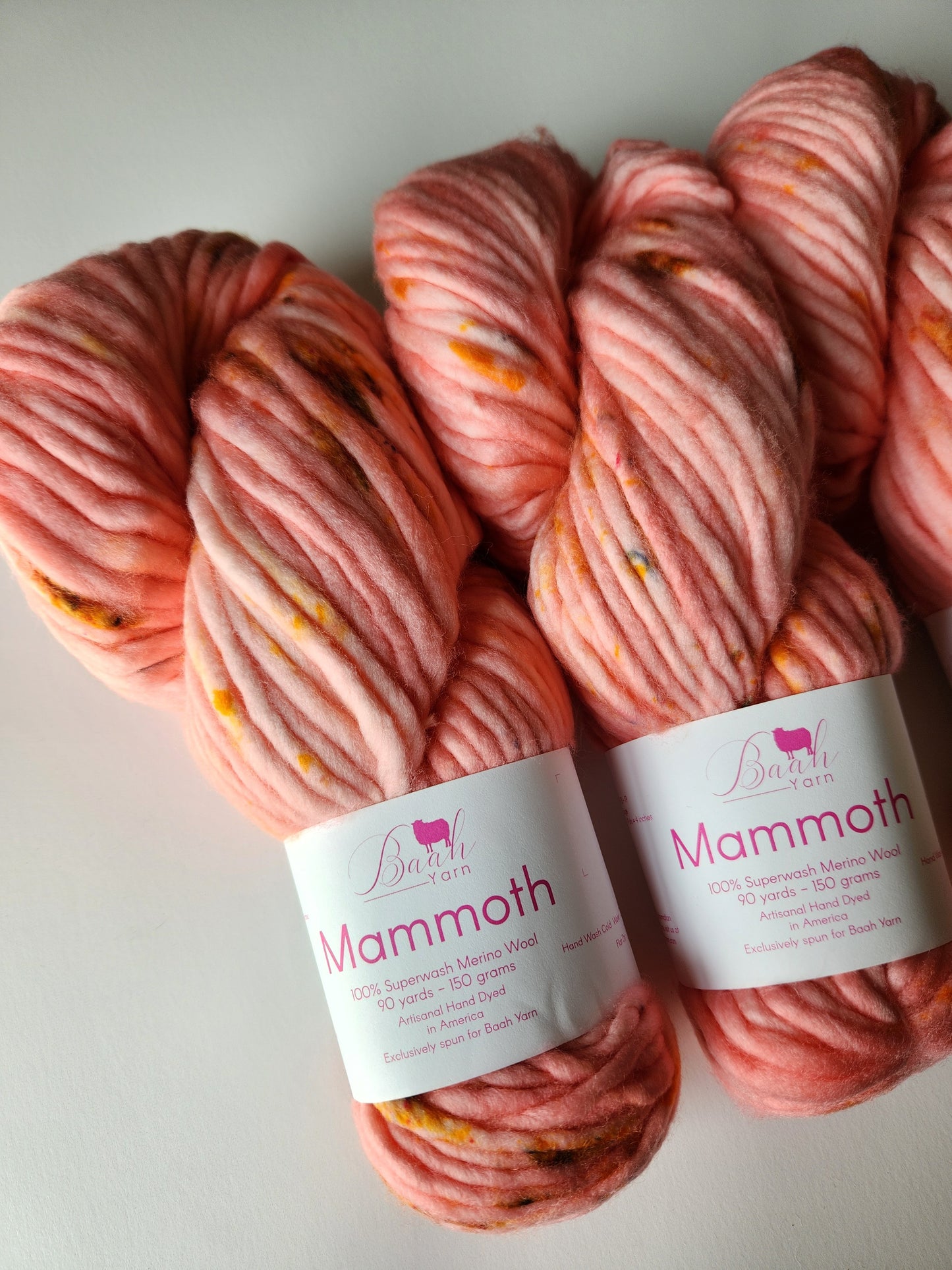 Baah Yarn | Mammoth | Tea Rose