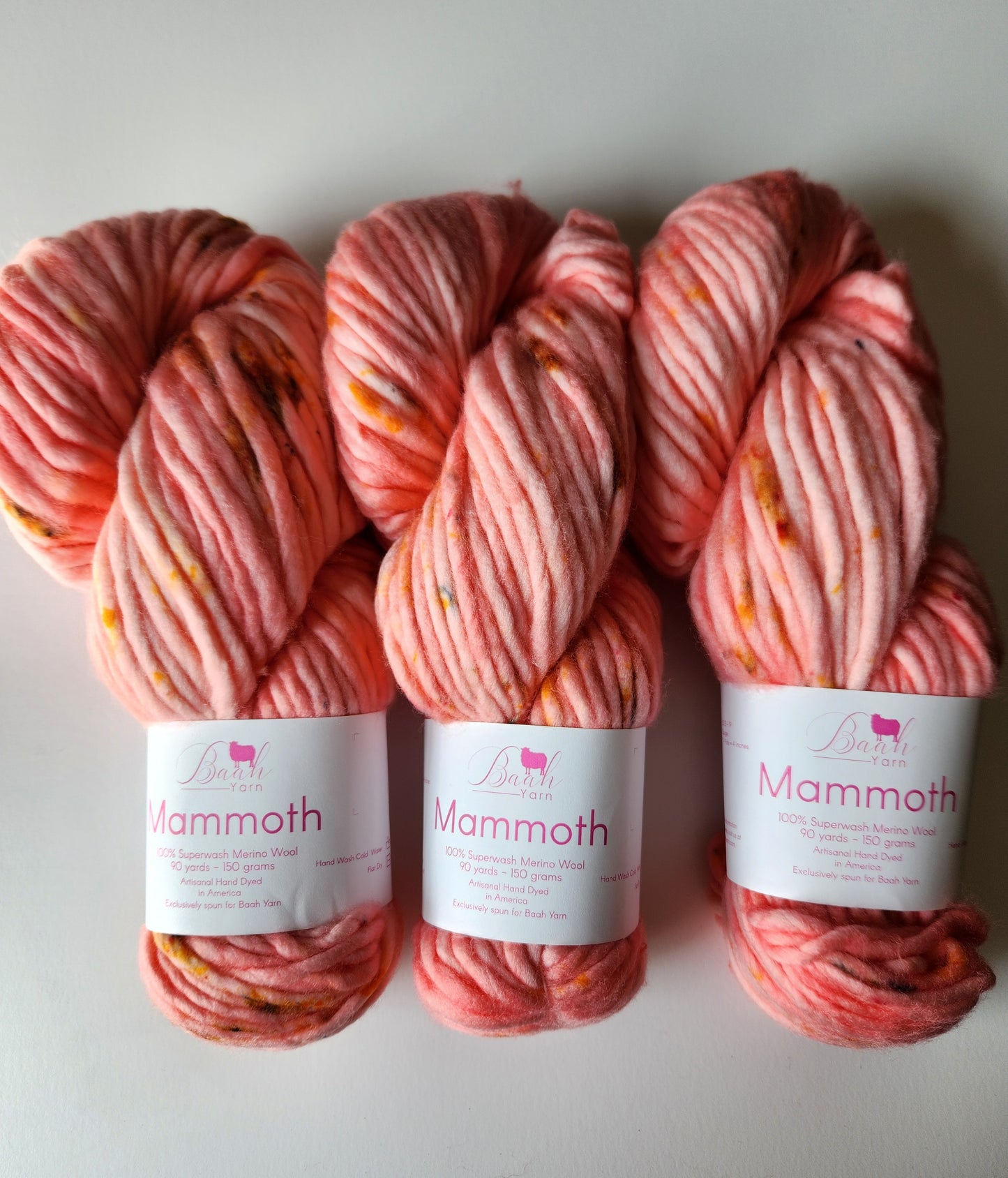 Baah Yarn | Mammoth | Tea Rose