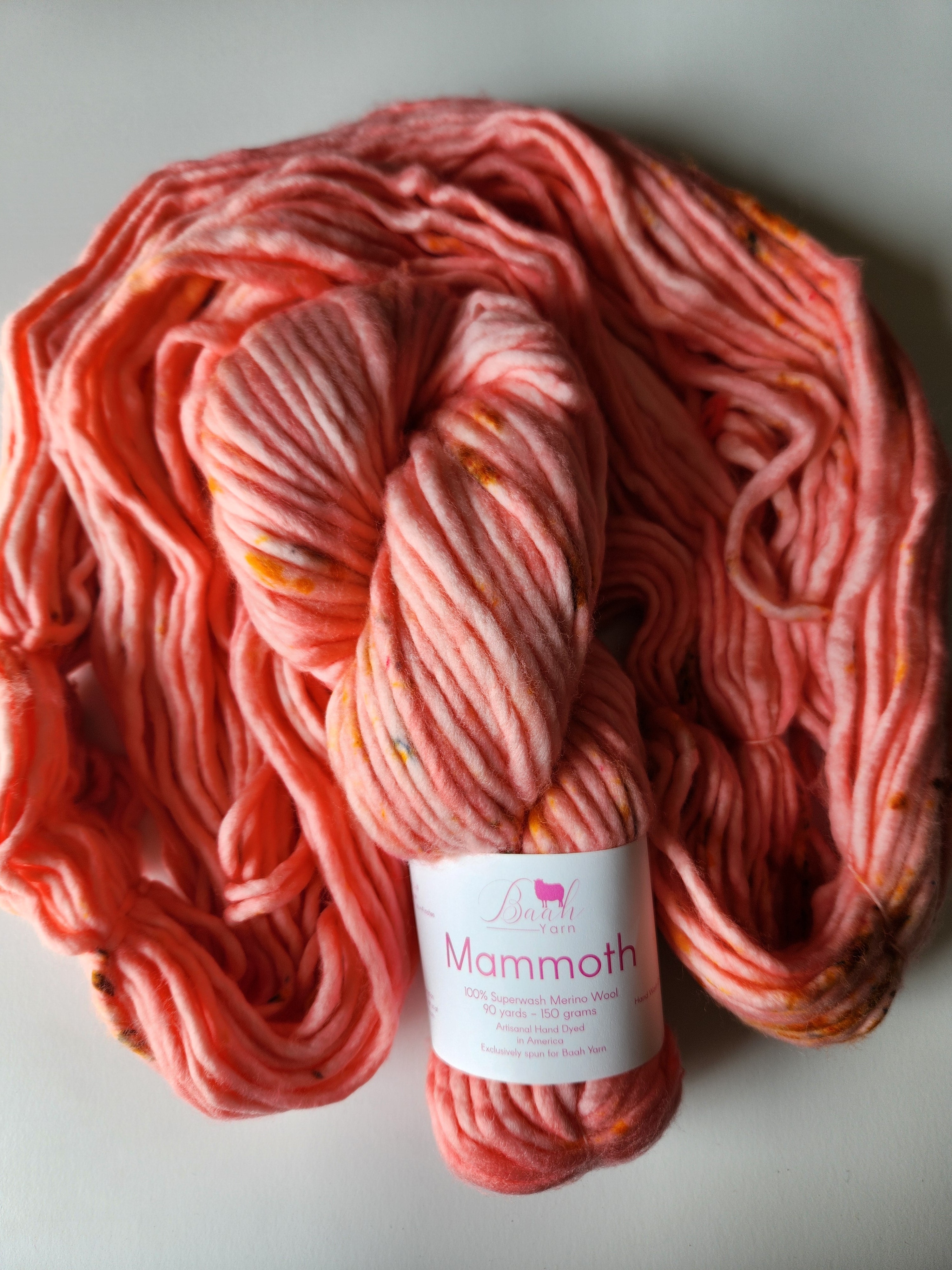 Baah Yarn | Mammoth | Tea Rose – North Road Knits