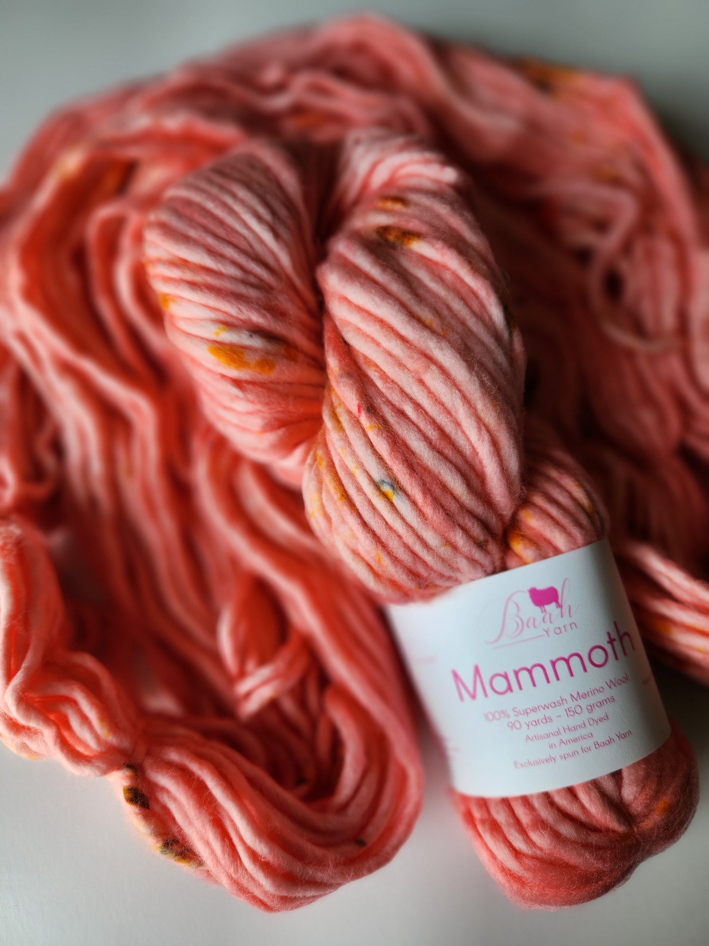 Baah Yarn | Mammoth | Tea Rose