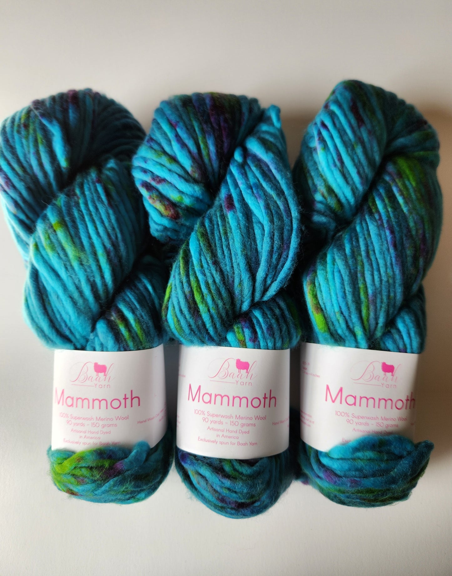 Baah Yarn | Mammoth | Light My Sapphire