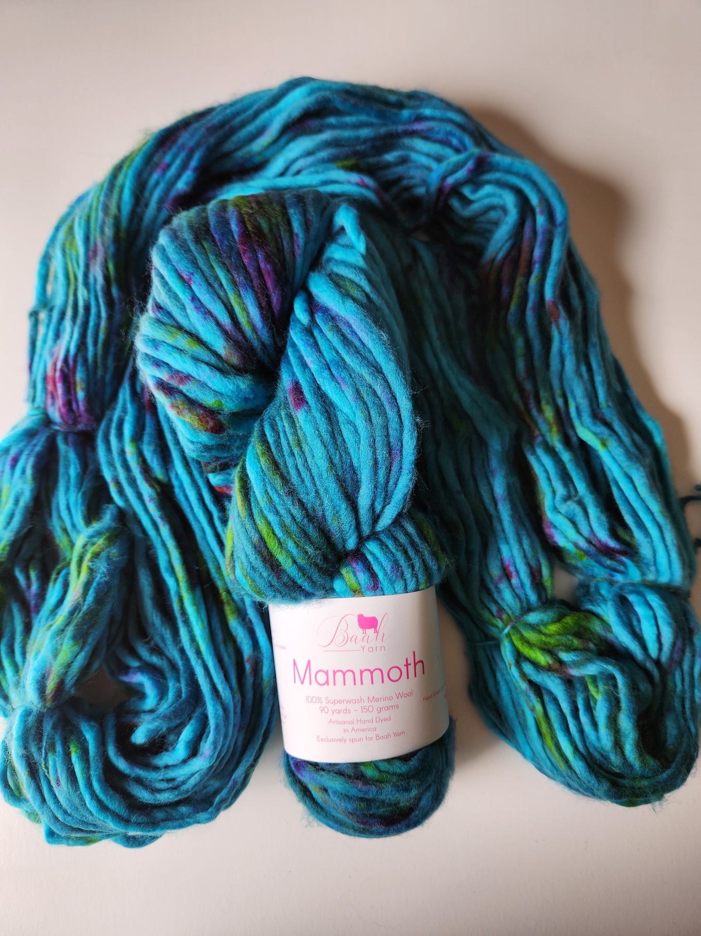 Baah Yarn | Mammoth | Light My Sapphire