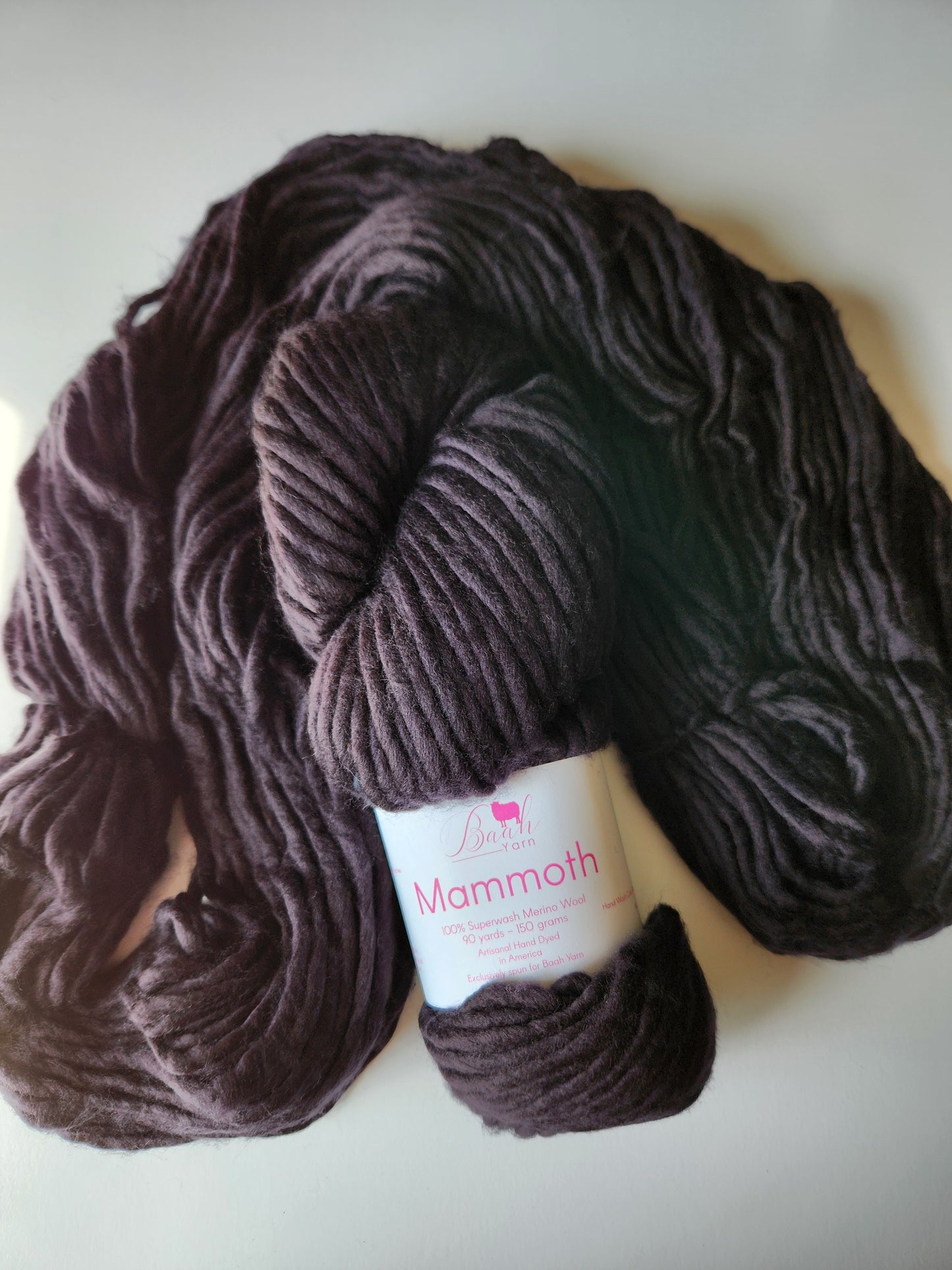 Baah Yarn | Mammoth | Black Pearl