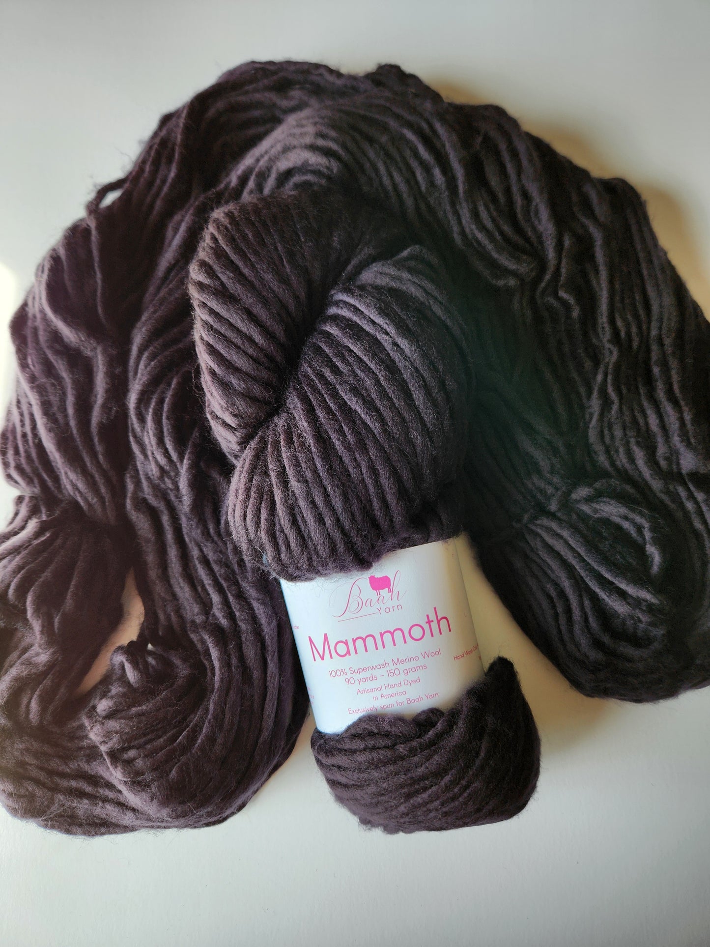 Baah Yarn | Mammoth | Black Pearl