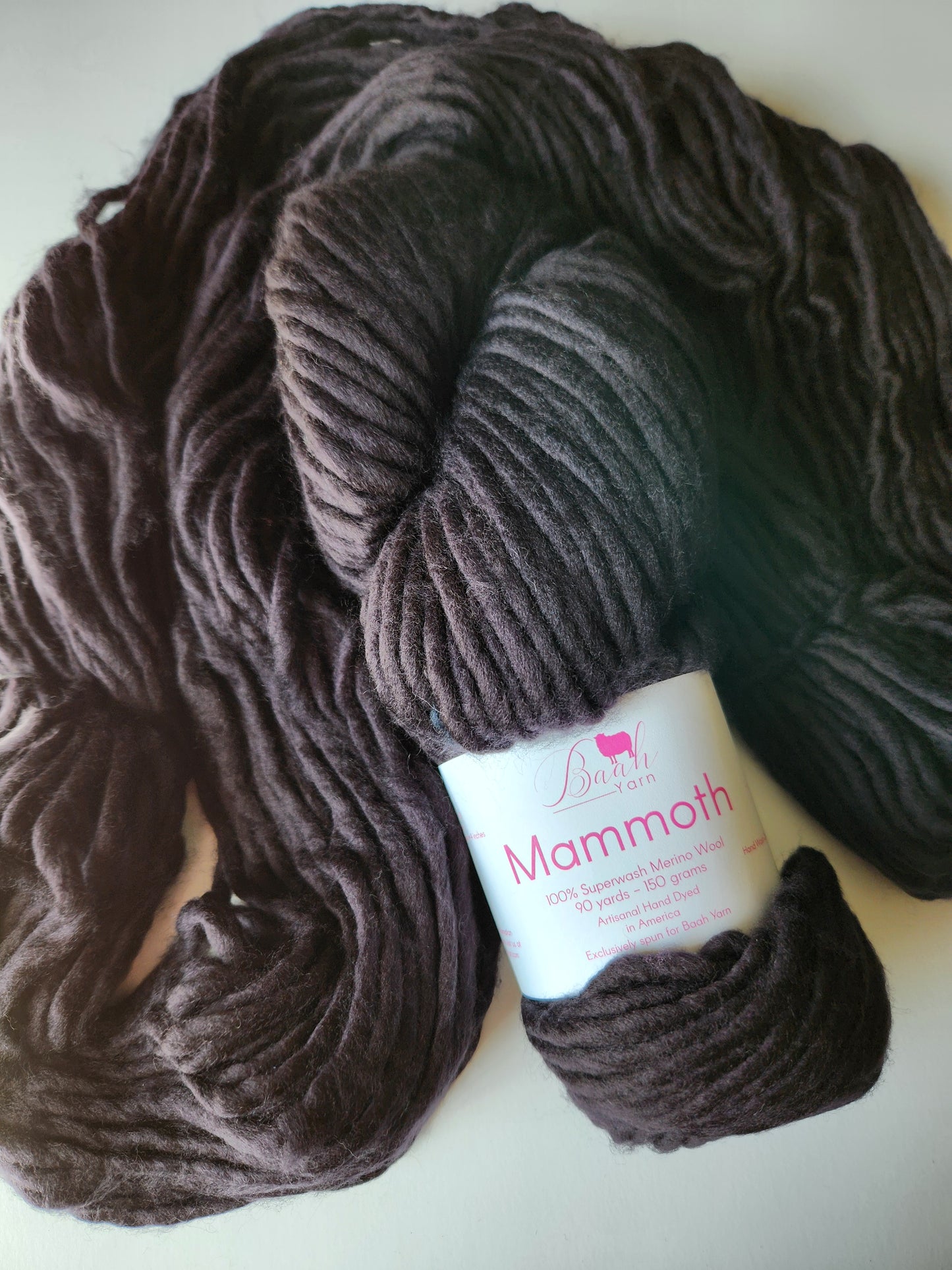 Baah Yarn | Mammoth | Black Pearl