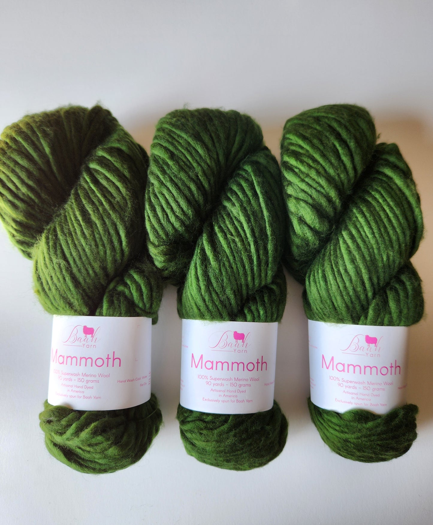 Baah Yarn | Mammoth | Green Come True