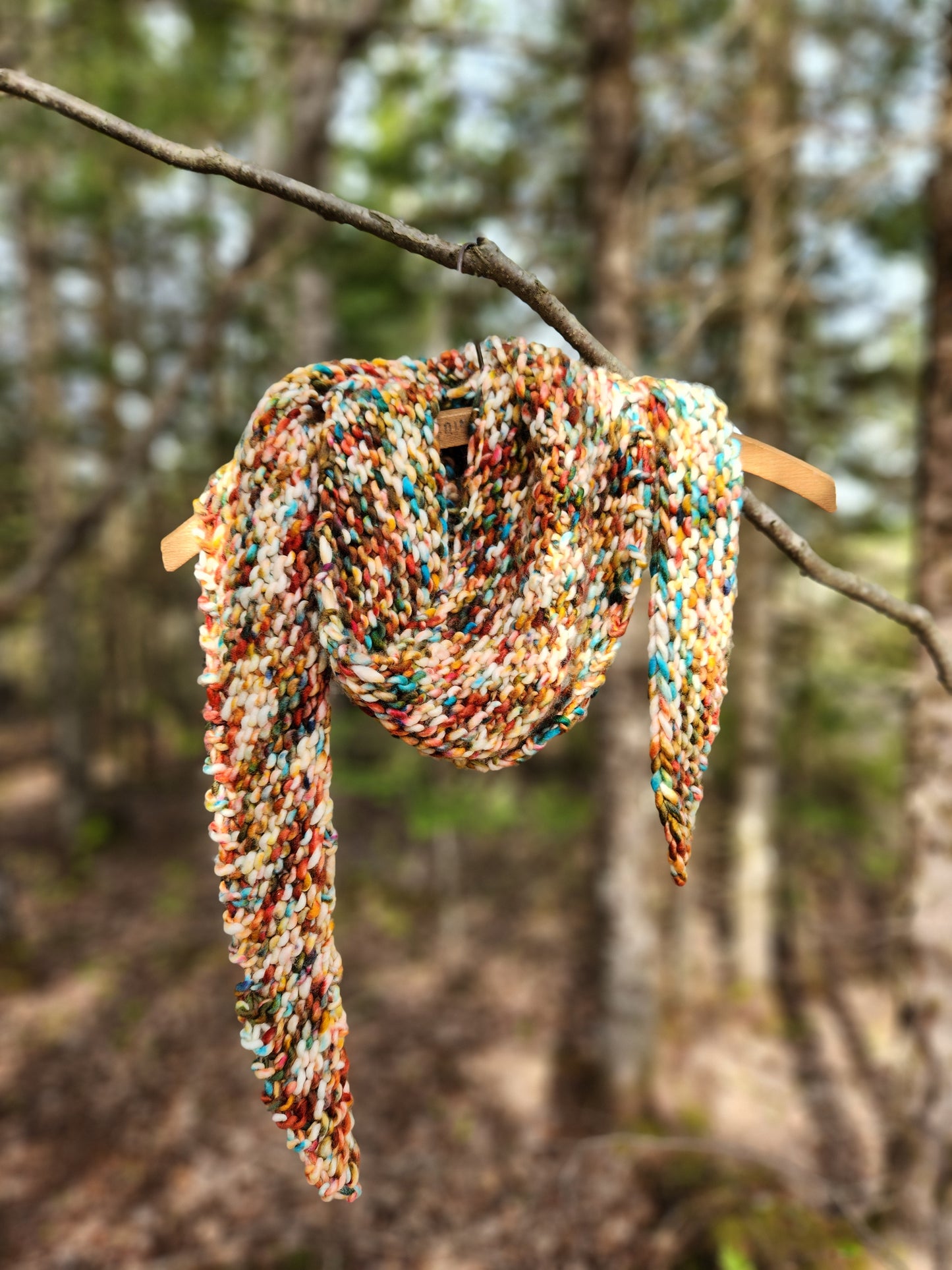 Merino Wool Sugarloaf Shawl