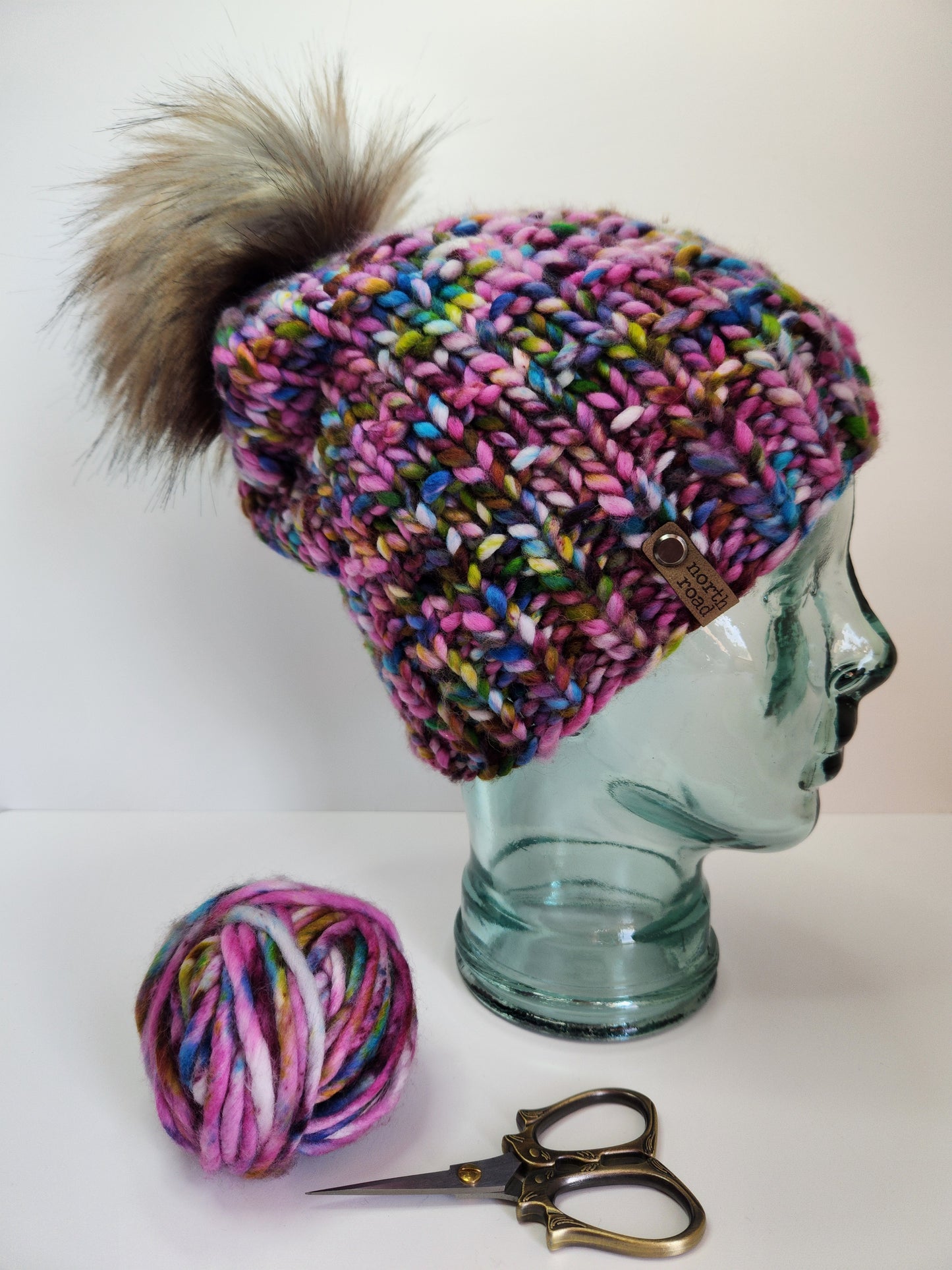 Merino Wool Pom Hat