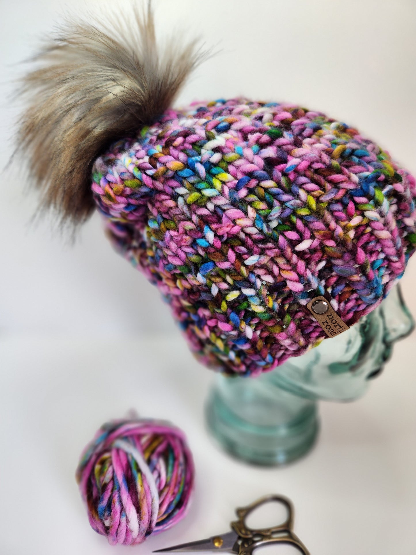 Merino Wool Pom Hat