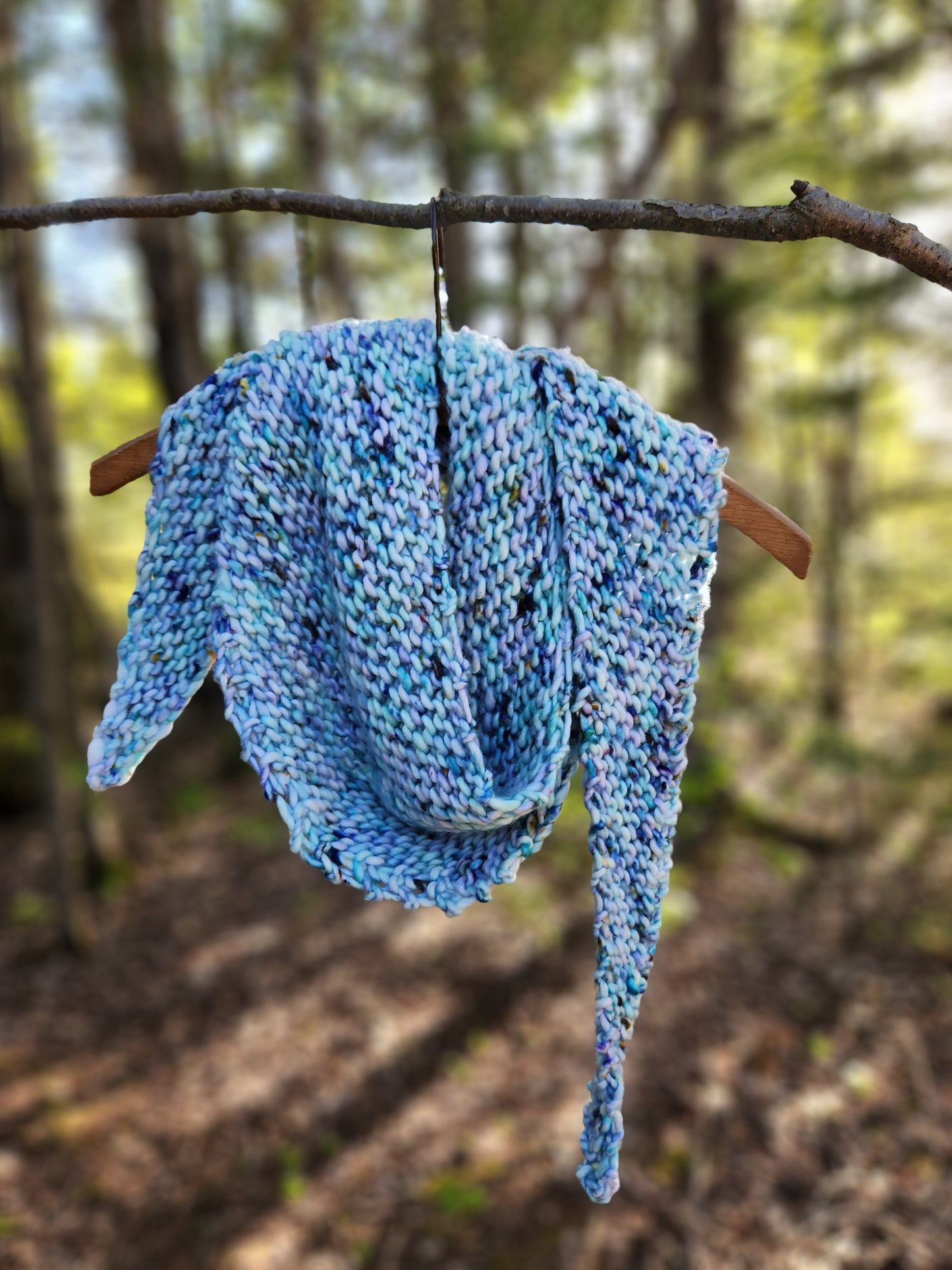 Merino Wool Sugarloaf Shawl