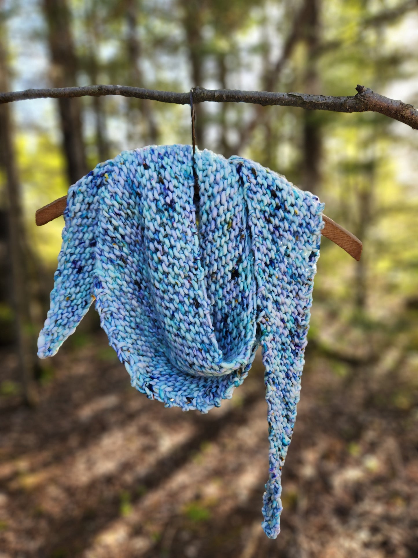 Merino Wool Sugarloaf Shawl