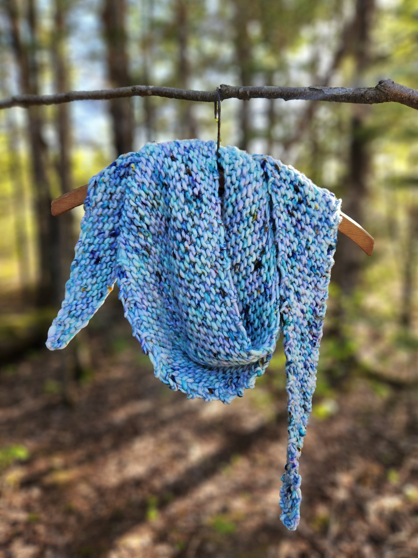 Merino Wool Sugarloaf Shawl