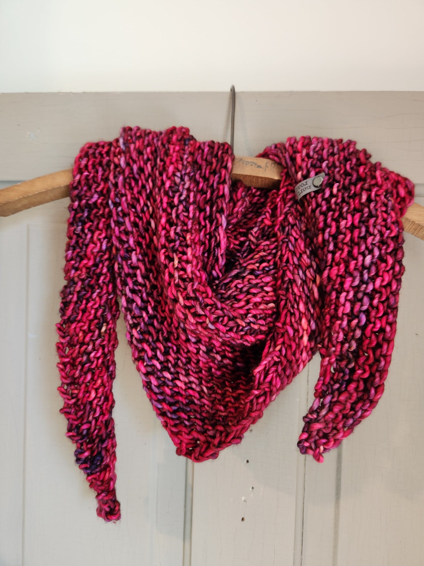 Merino Wool Sugarloaf Shawl