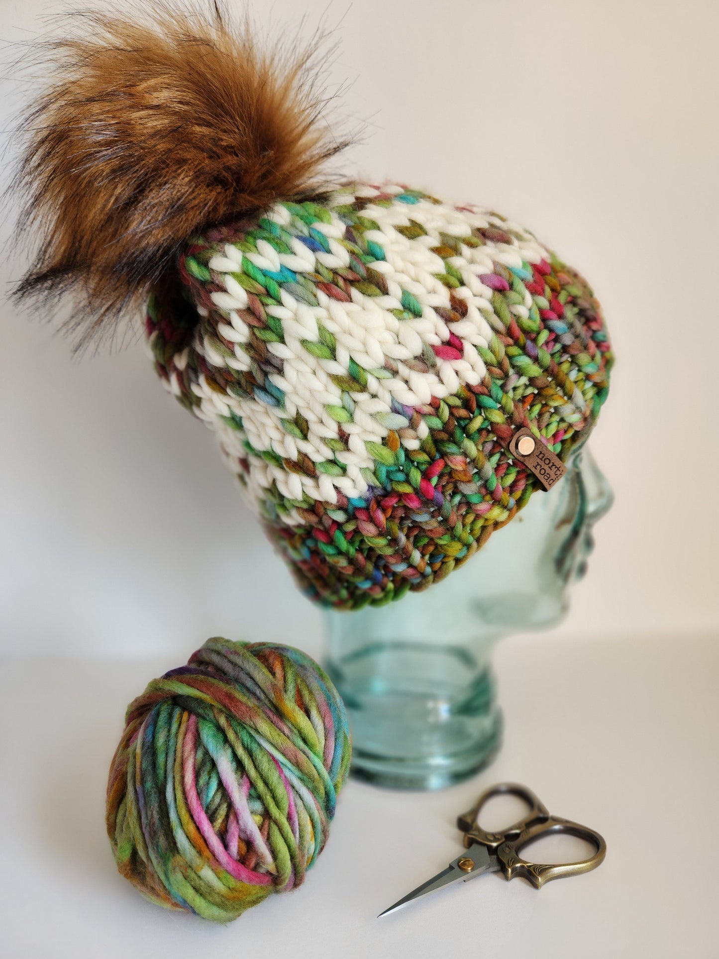 Merino Wool Pom Hat