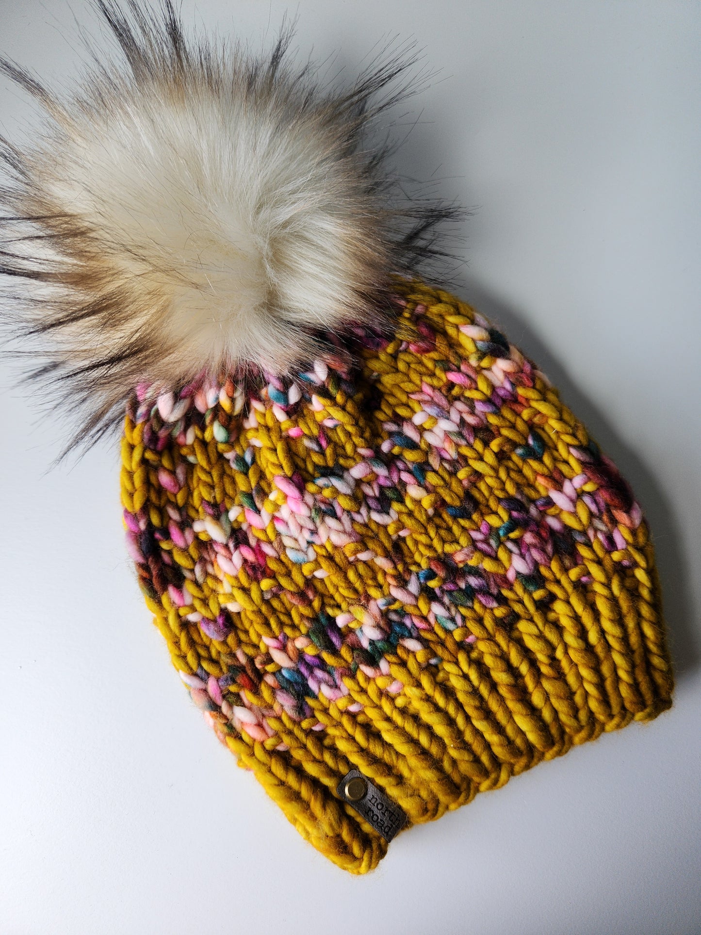 Merino Wool Pom Hat